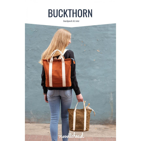 Noodlehead Sewing Pattern: Buckhorn Backpack