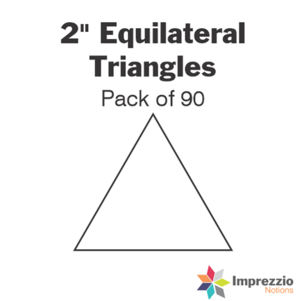 Imprezzio: English Paper Piecing Equilateral Triangles 2 Inch