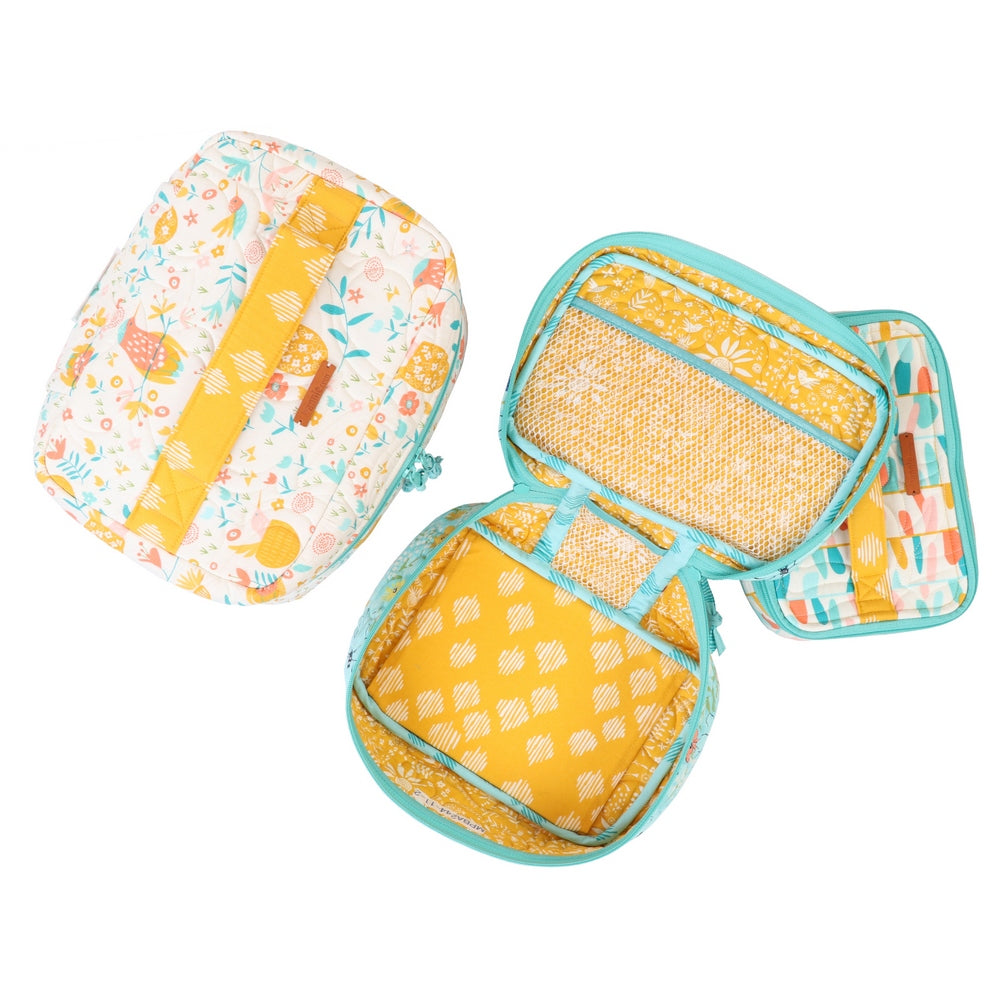 ByAnnie: All Aboard! Train Case Trio Bag Pattern