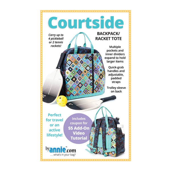 By Annie: Courtside Bag Pattern