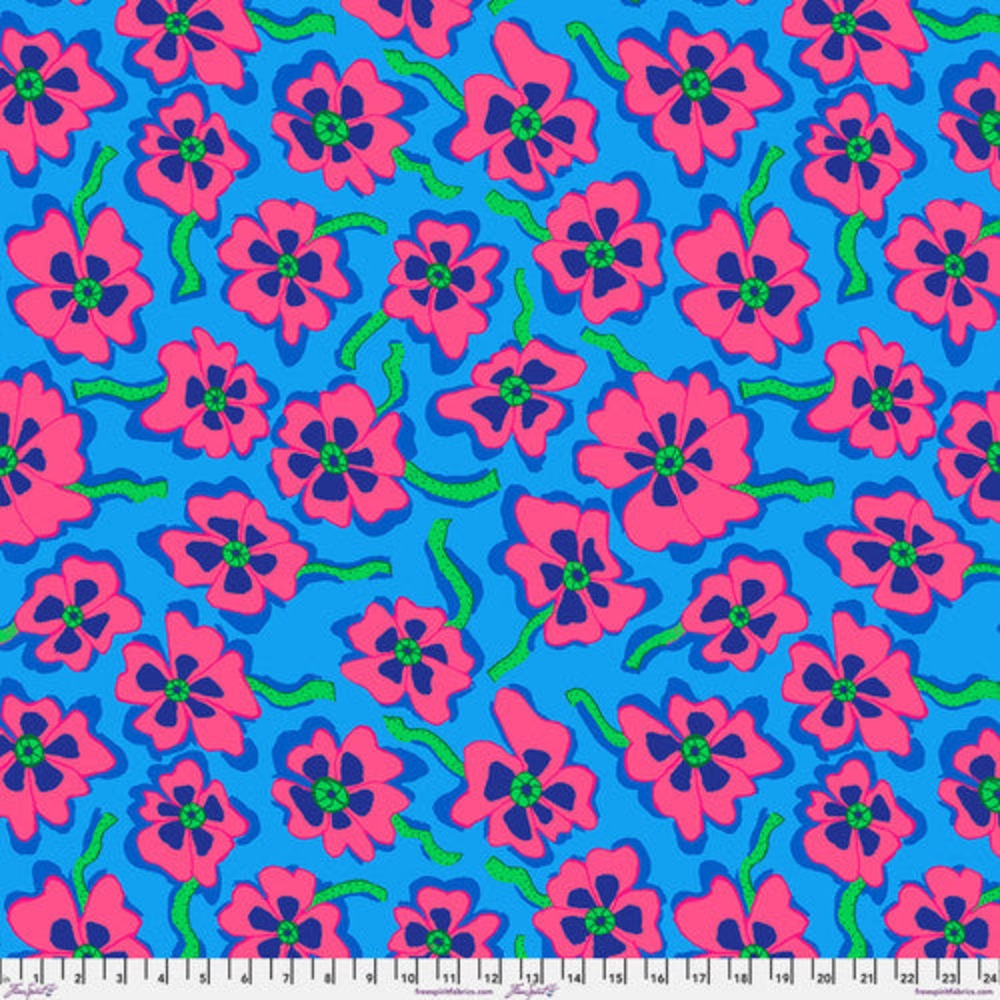 Brandon Mably: Camo Flower in Blue PWBM088-BLUE