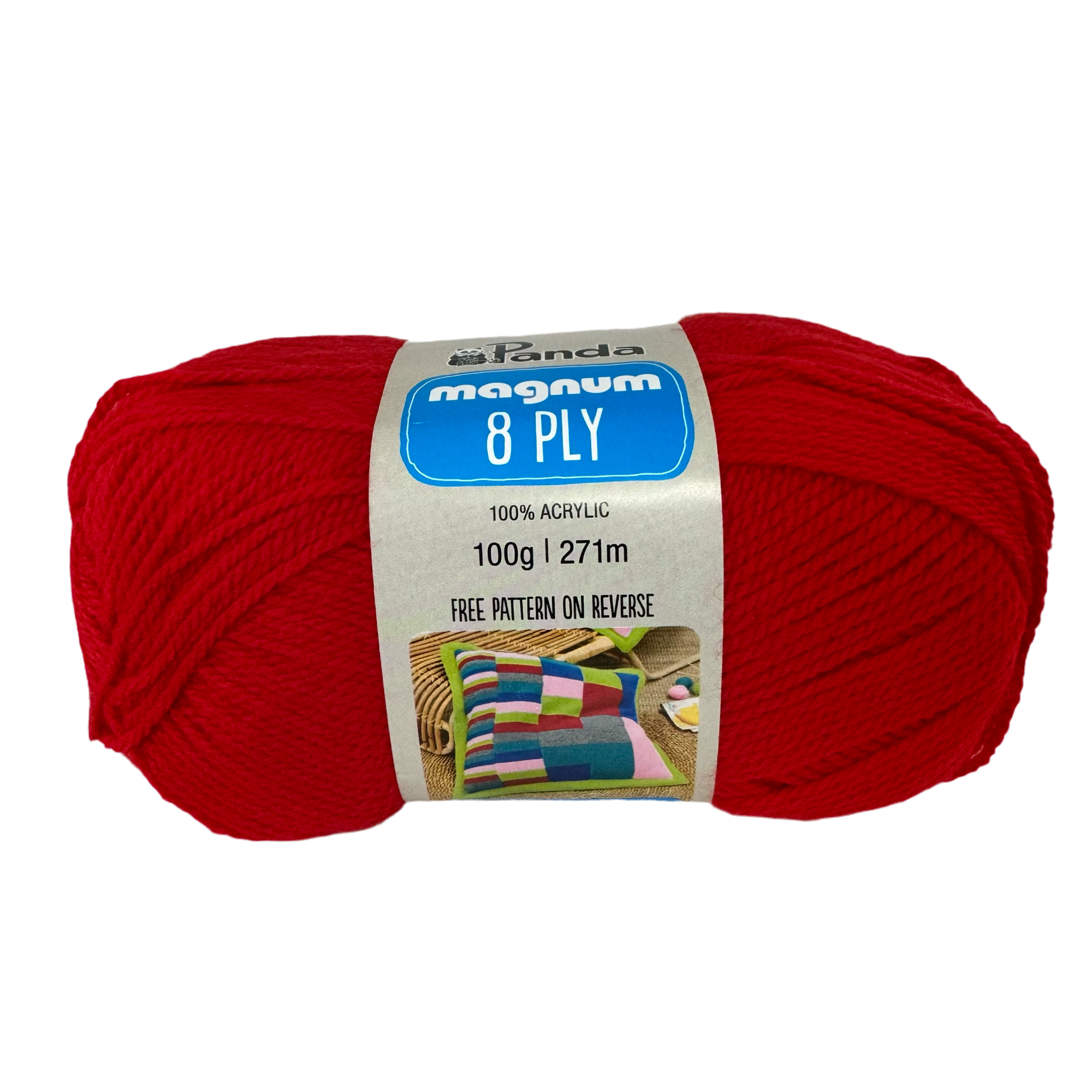 Panda Magnum 8 Ply Yarn 0307 Geranium