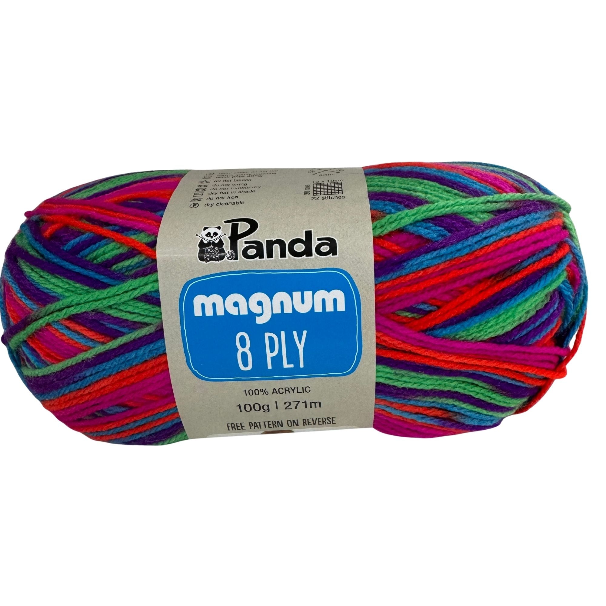  Panda Magnum 8 Ply 1115 Neon Print