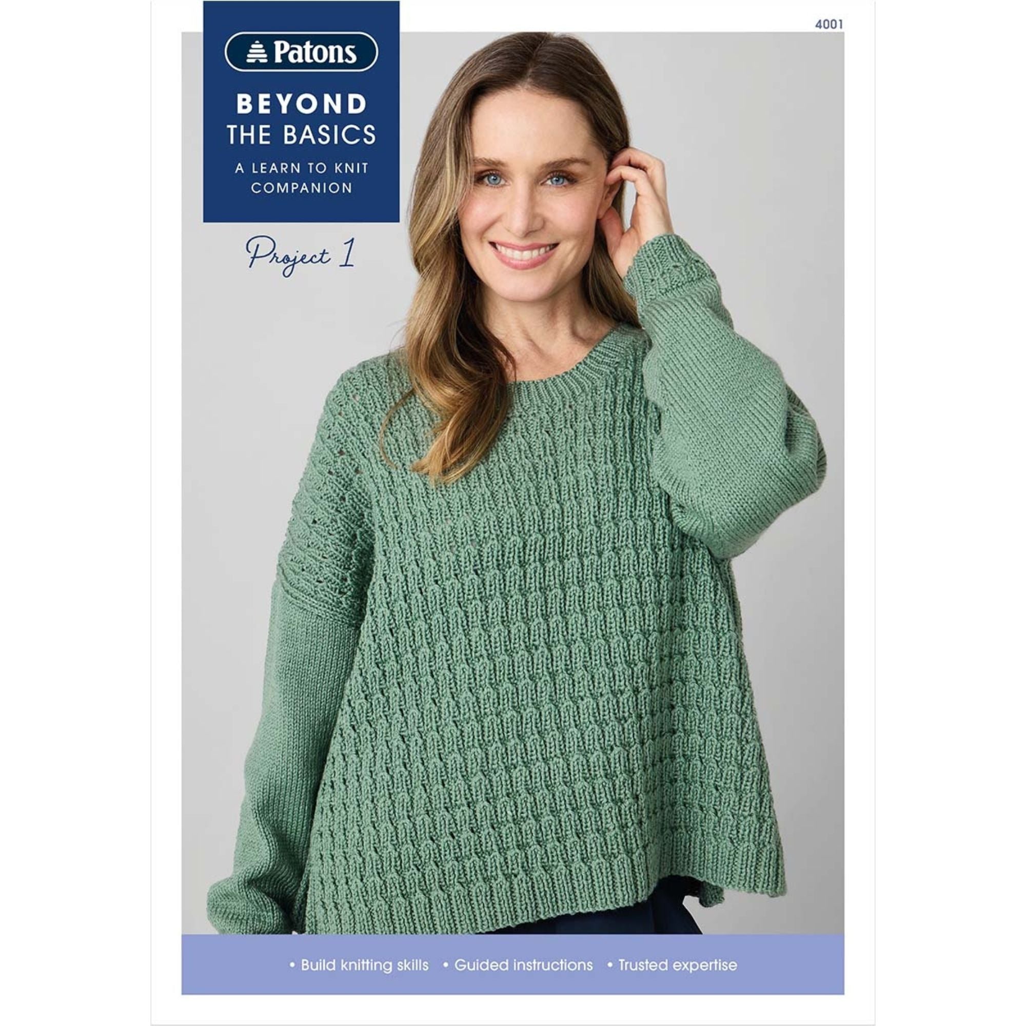 Patons: Beyond the Basics Project 1 Knitting Pattern