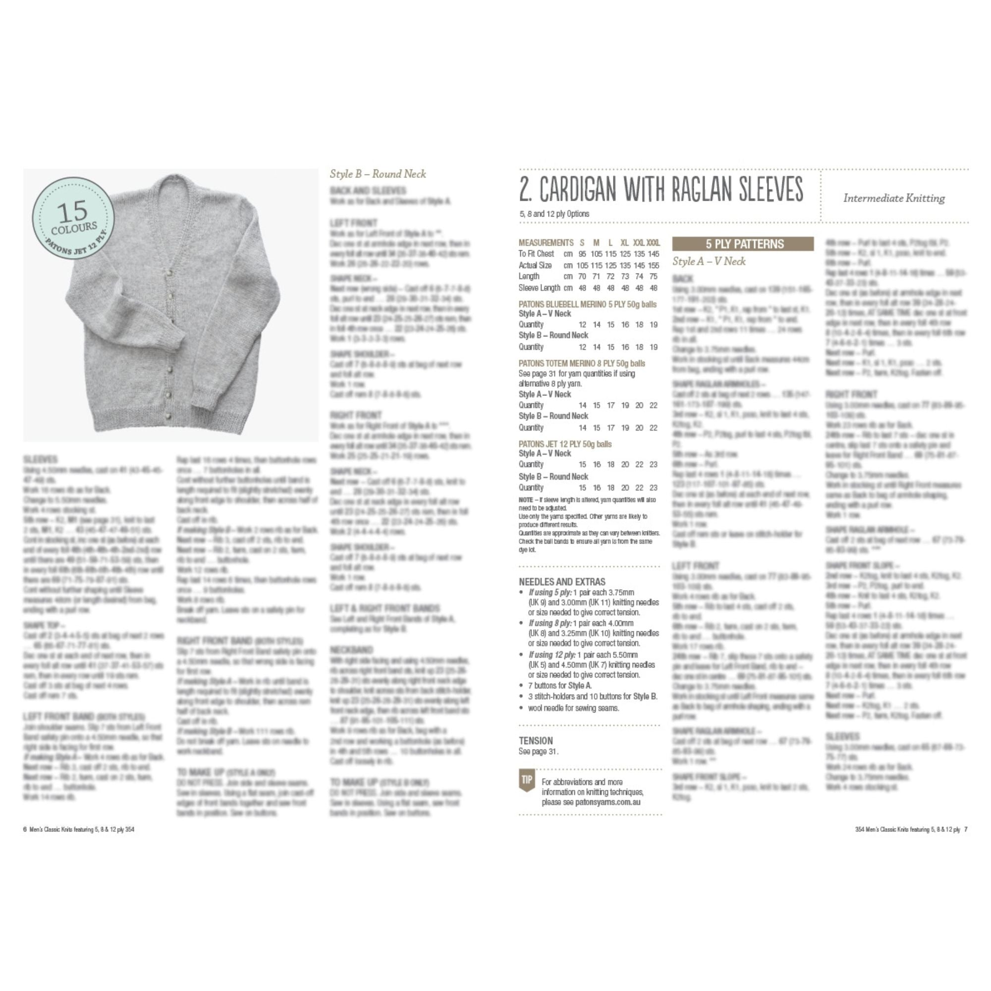 Patons: Men's Classic Knits 354