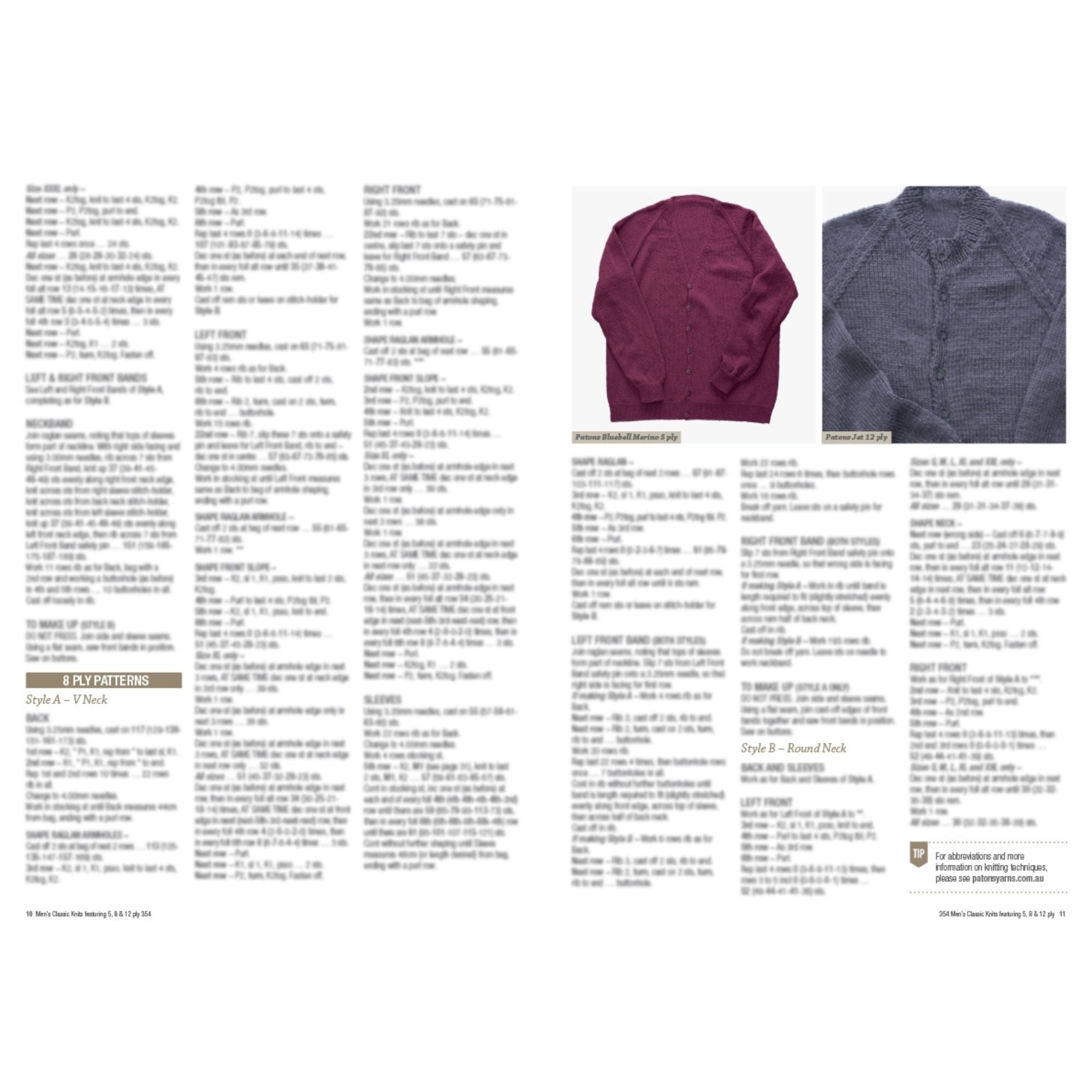 Patons: Men's Classic Knits 354