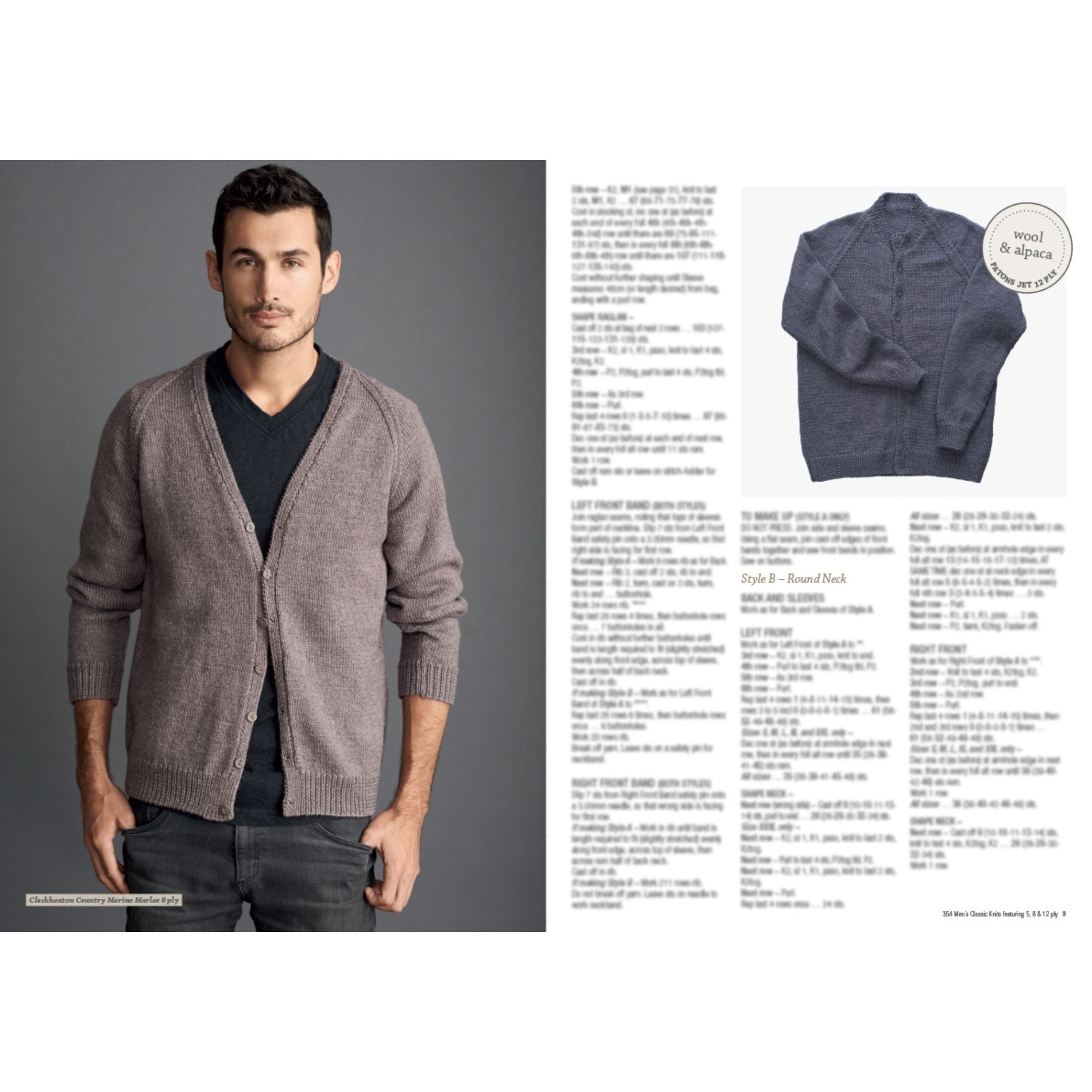 Patons: Men's Classic Knits 354