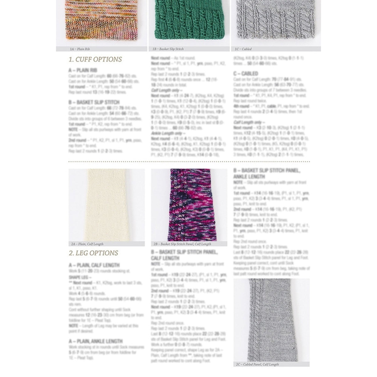 Patons: Mix and Match Socks Knitting Pattern 7023