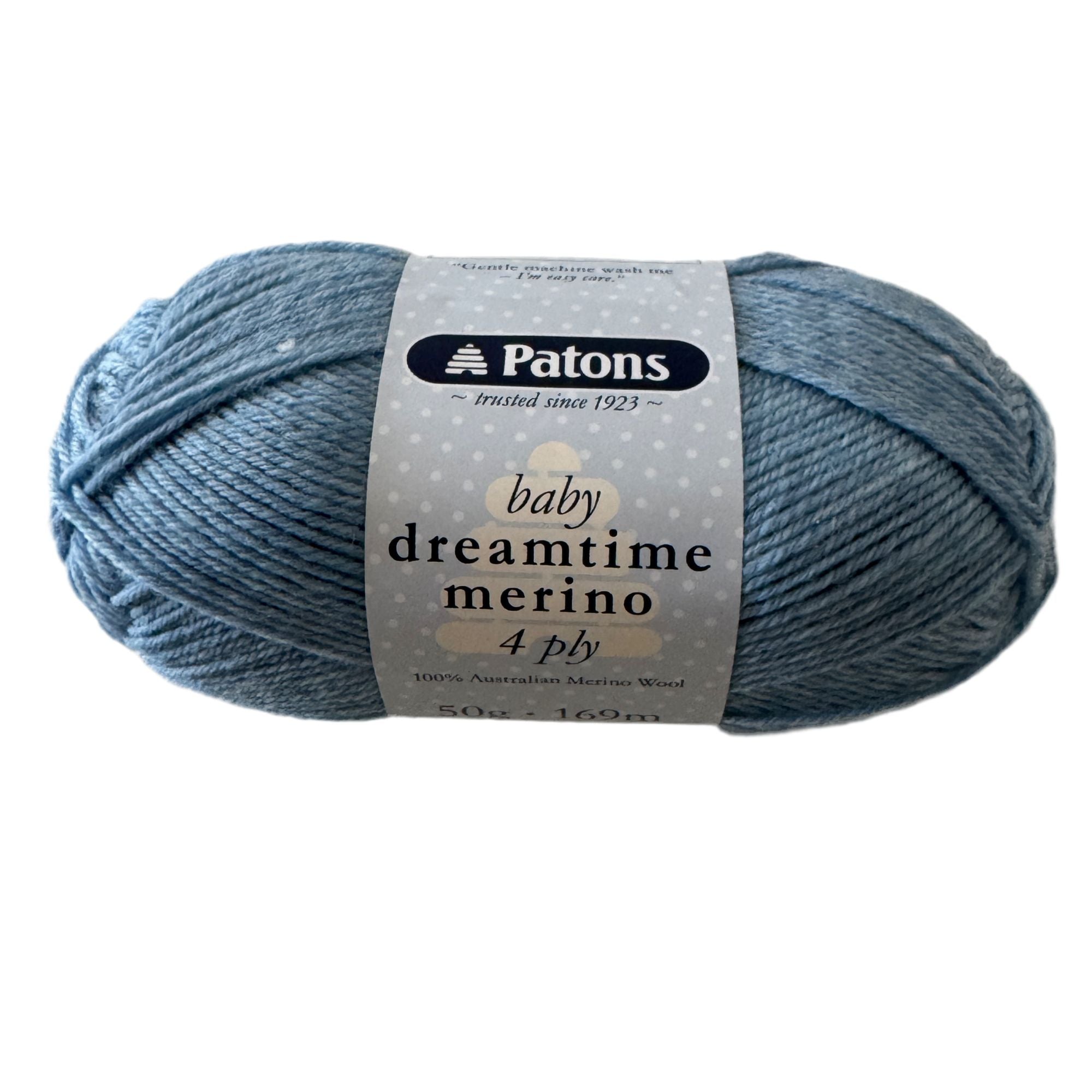 Patons Dreamtime Merino 4 Ply Yarn BLUE JEANS