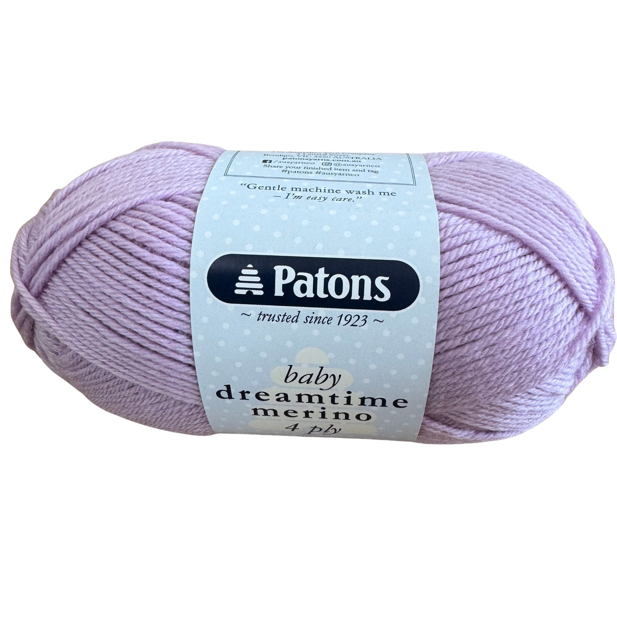 Patons Dreamtime Merino 4 Ply Yarn LUPINE