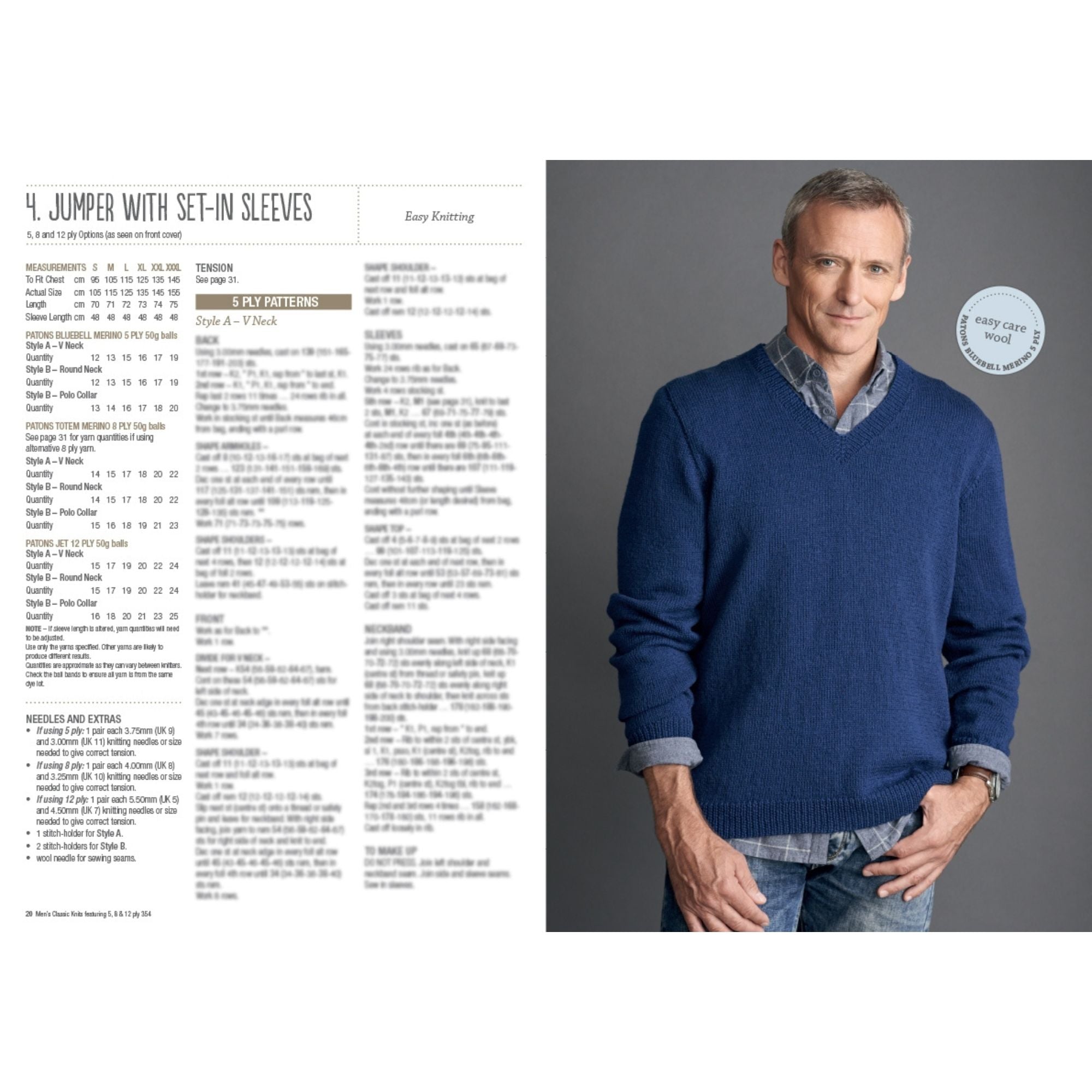 Patons: Men's Classic Knits 354