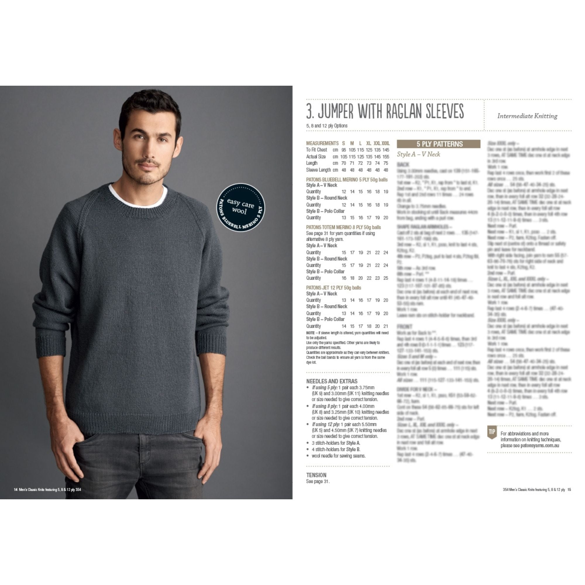 Patons: Men's Classic Knits 354