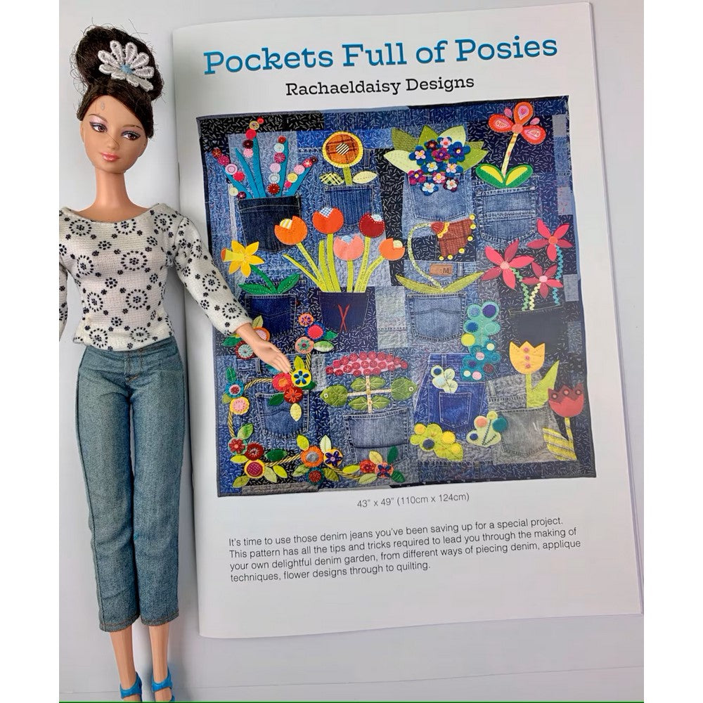 Rachaeldaisy Designs: Pocket Full of Posies Quilt Pattern