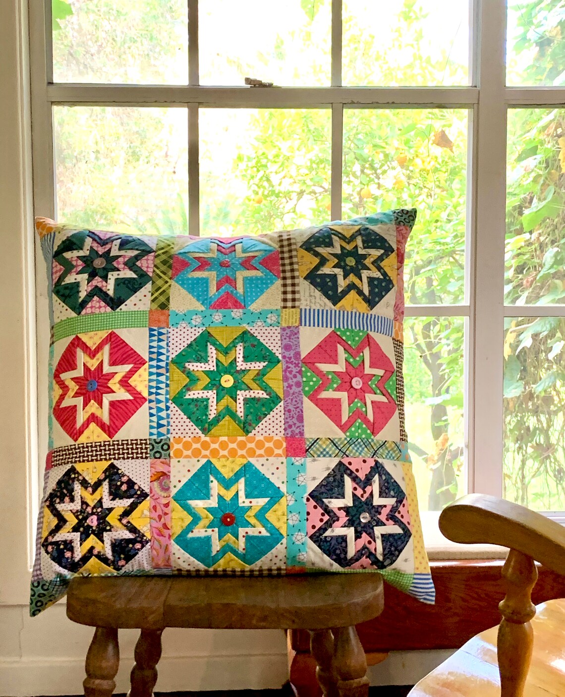 Rachaeldaisy Designs: Star Cushion Pattern