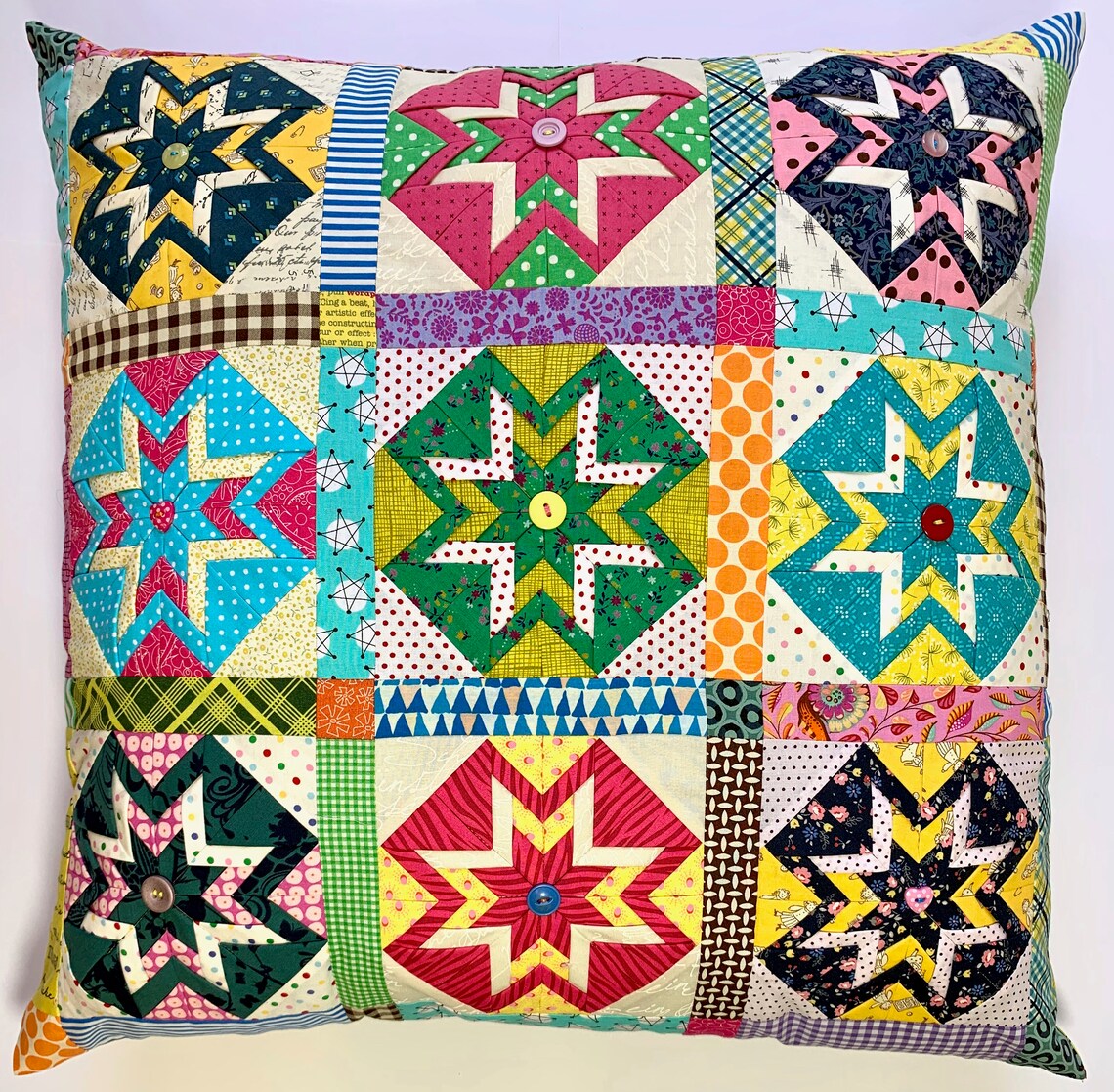 Rachaeldaisy Designs: Star Cushion Pattern