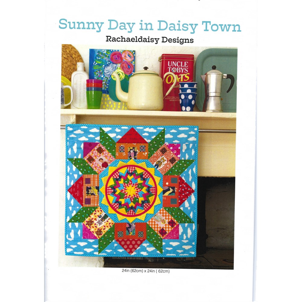 Rachaeldaisy Designs: Sunny Day in Daisy Town Mini Quilt Pattern