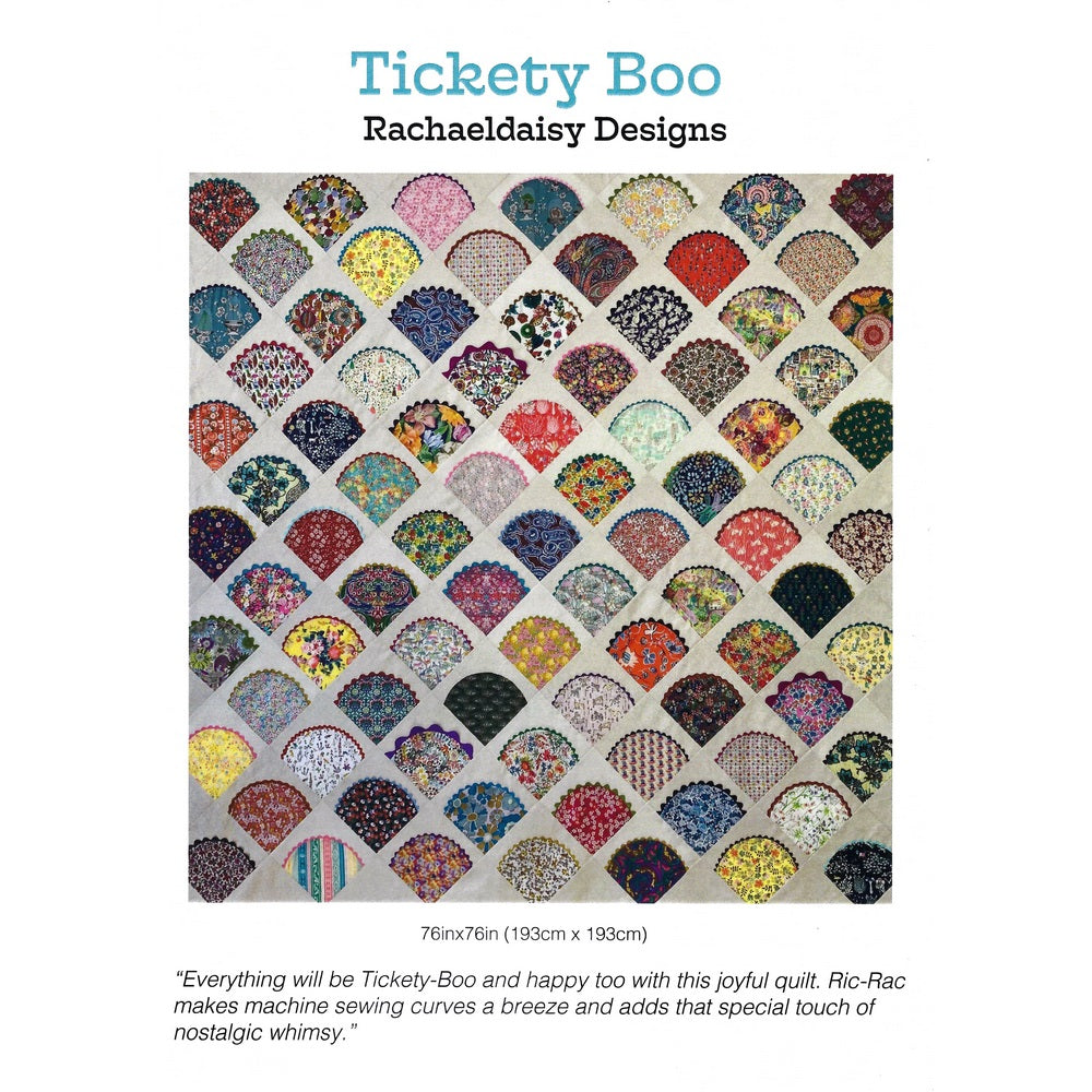 Rachaeldaisy Designs: Tickety Boo Quilt Pattern