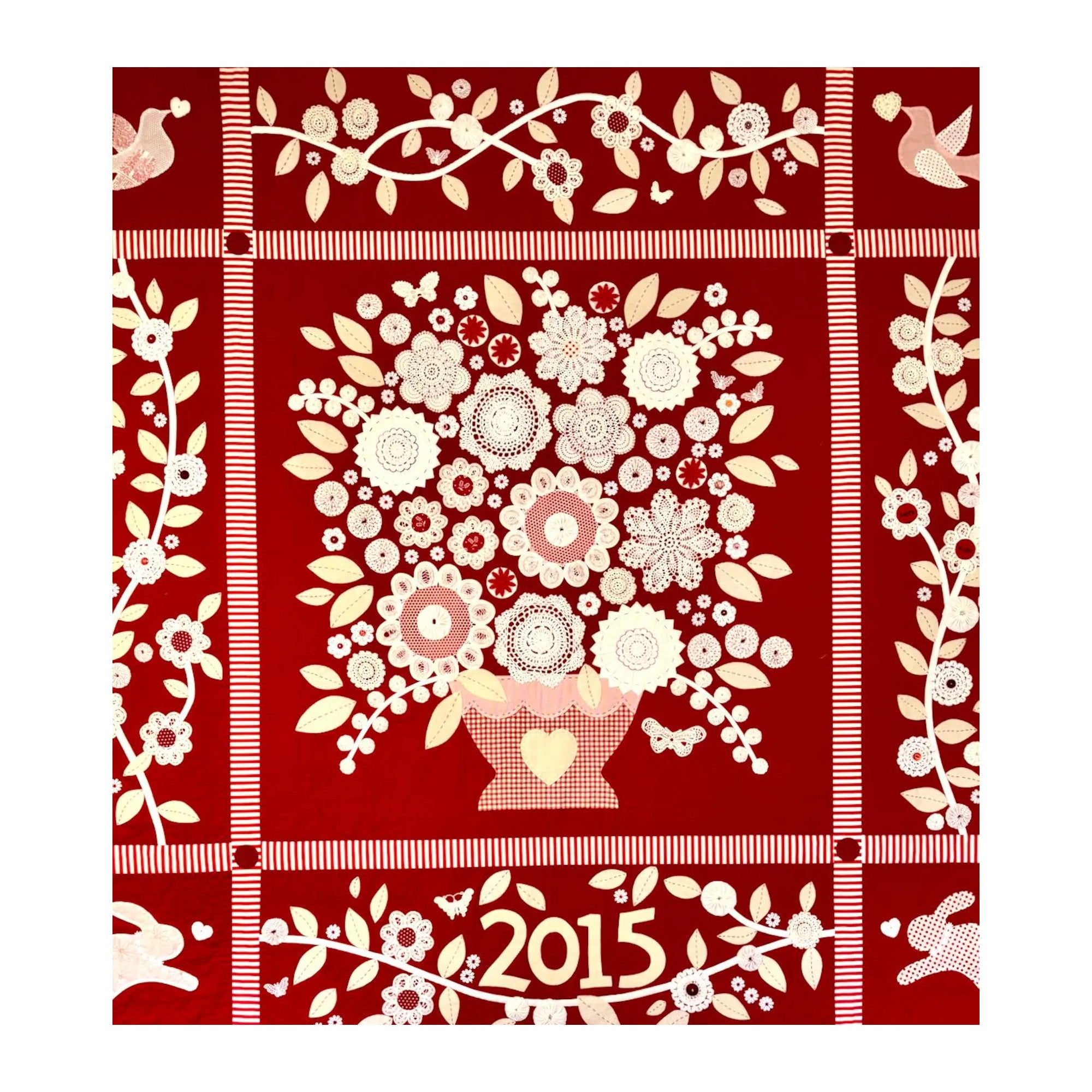 Rachaeldaisy Designs: Blooming Doilies Quilt Pattern PAPER Pattern