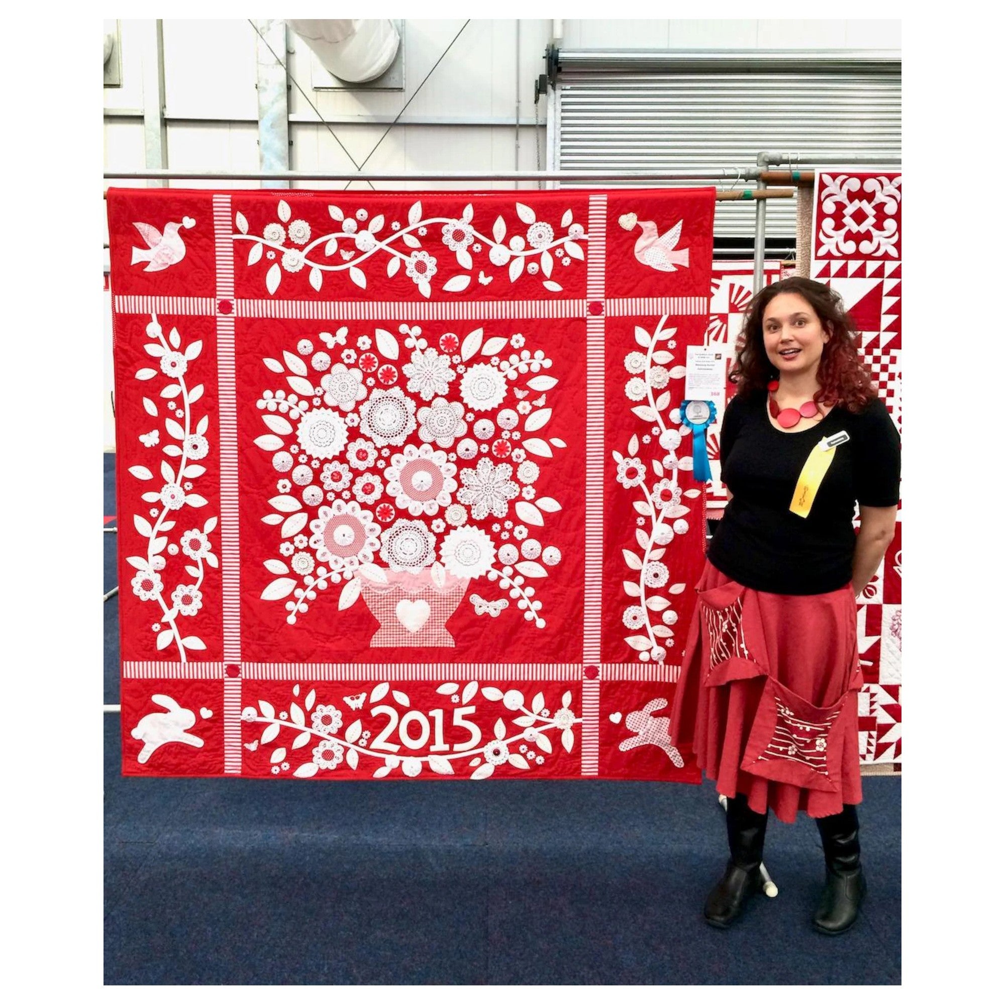 Rachaeldaisy Designs: Blooming Doilies Quilt Pattern PAPER Pattern