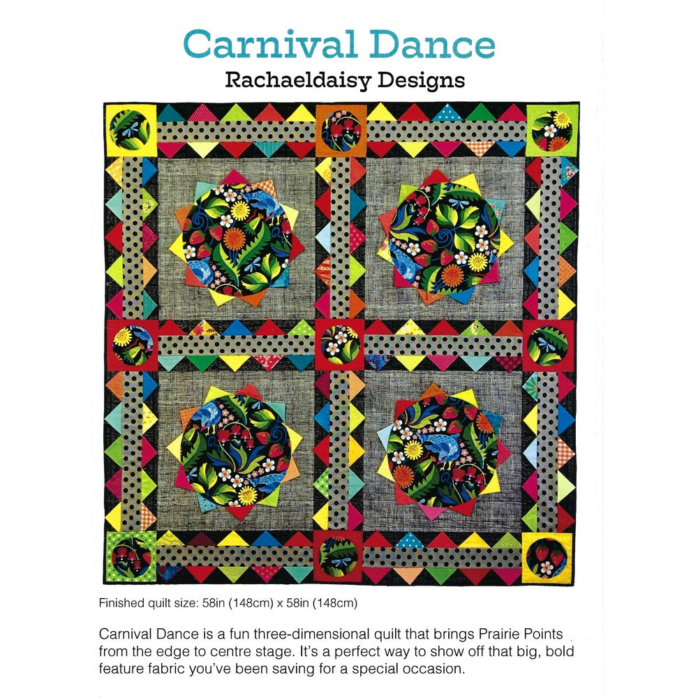 Rachaeldaisy Designs: Carnival Dance Quilt Pattern