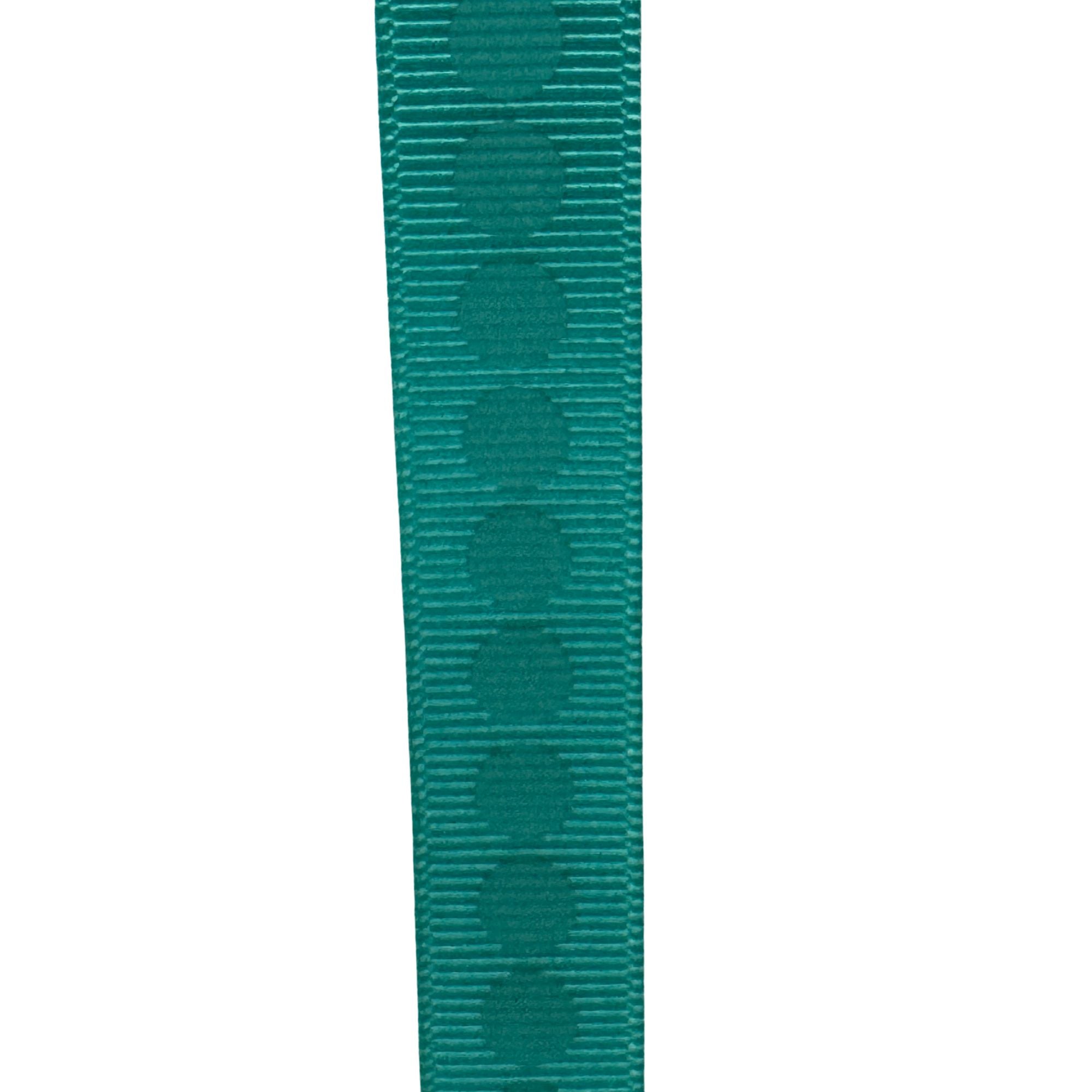 Riley Blake Sew Together Polka Dot Grossgrain Ribbon in Teal STRF-TEAL