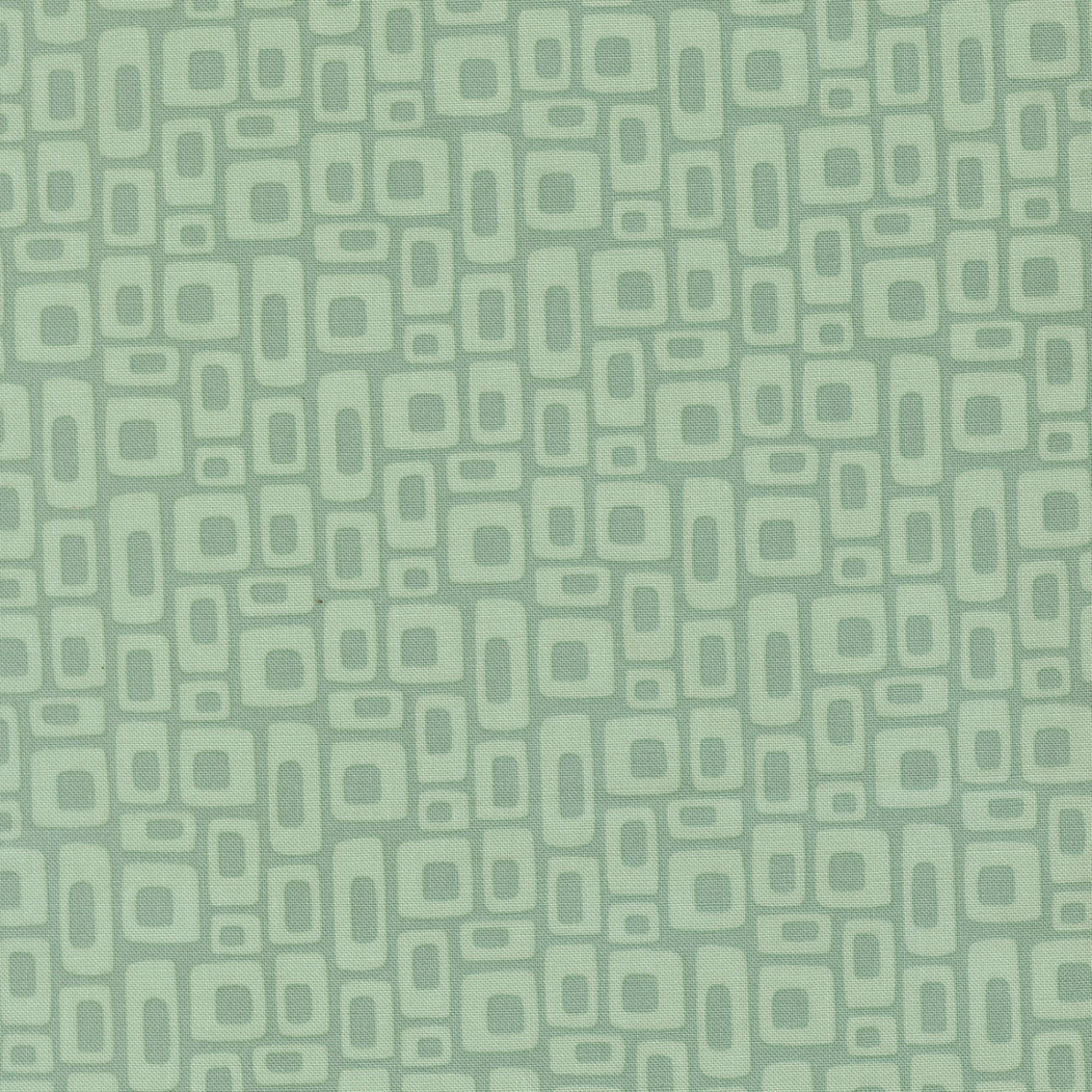 Scenery by Elizabeth Hartman Marshmallow Dusty Jade for Moda Fabrics 51273 18
