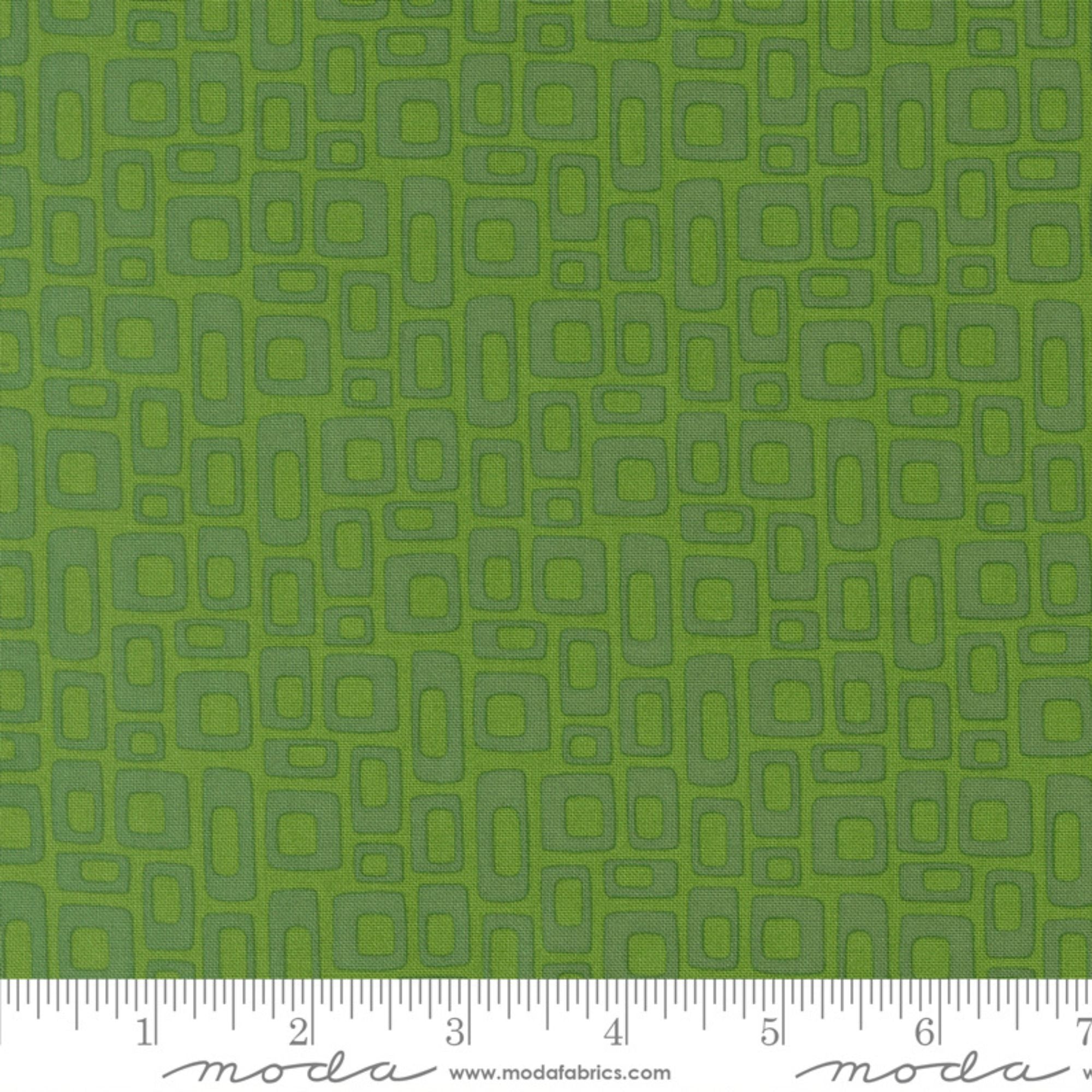 Scenery by Elizabeth Hartman Marshmallow Evergreen for Moda Fabrics 51273 14 RULER