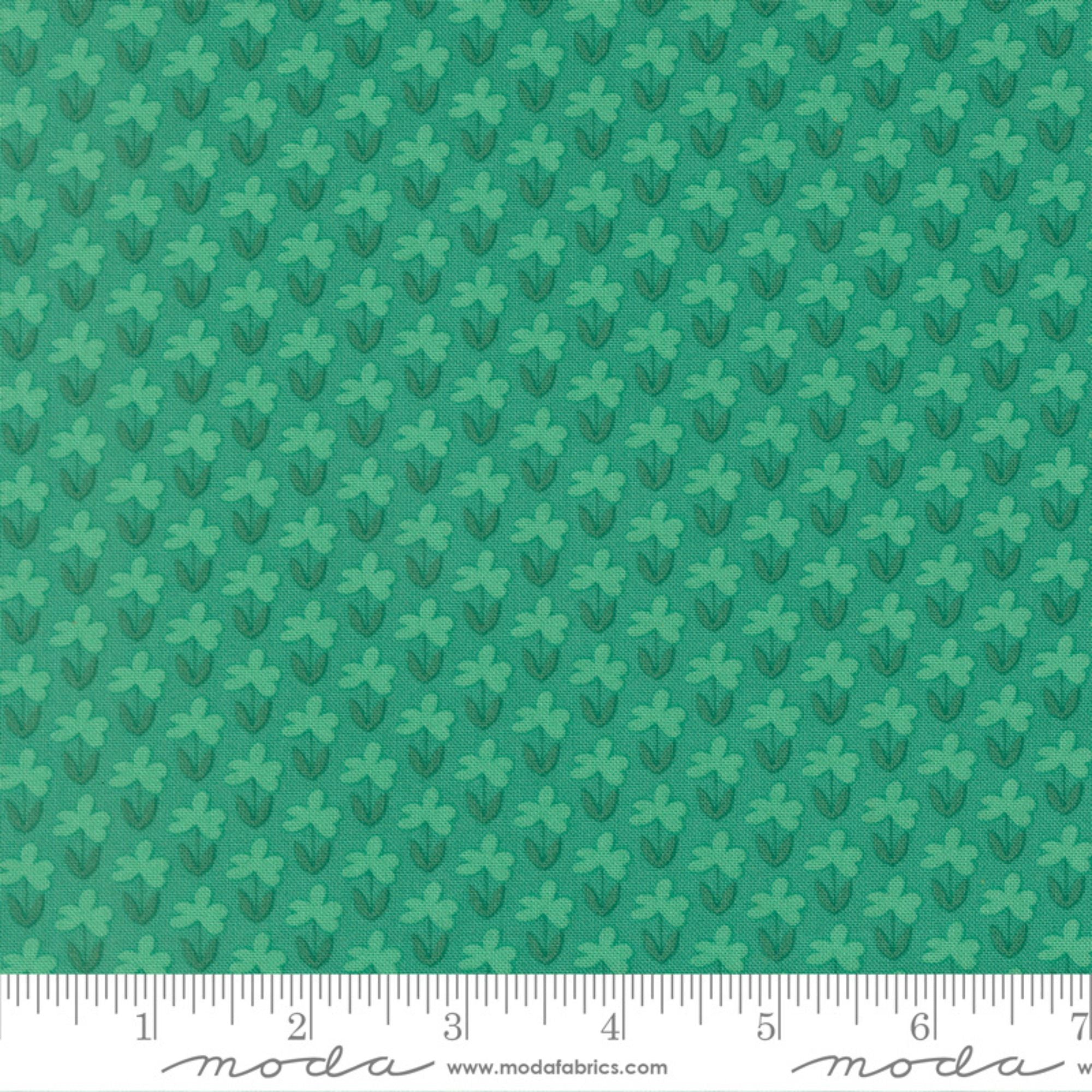 Scenery by Elizabeth Hartman Meadow Jade for Moda Fabrics 51271 16 RULER