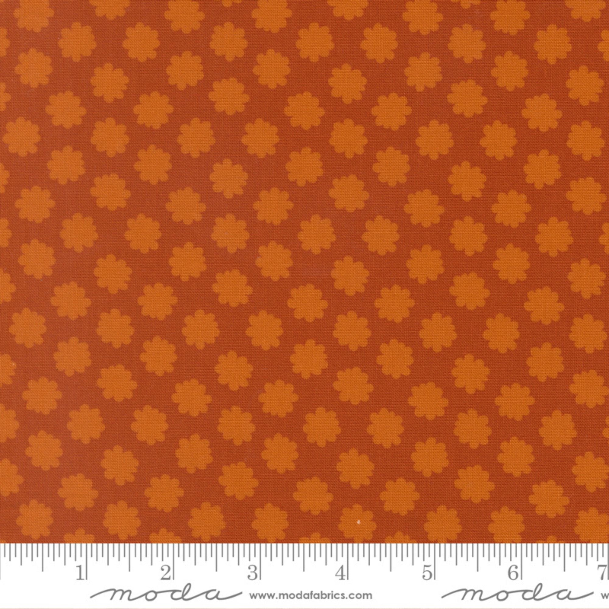 Scenery by Elizabeth Hartman Puffball Spice for Moda Fabrics 51276 22 RULER