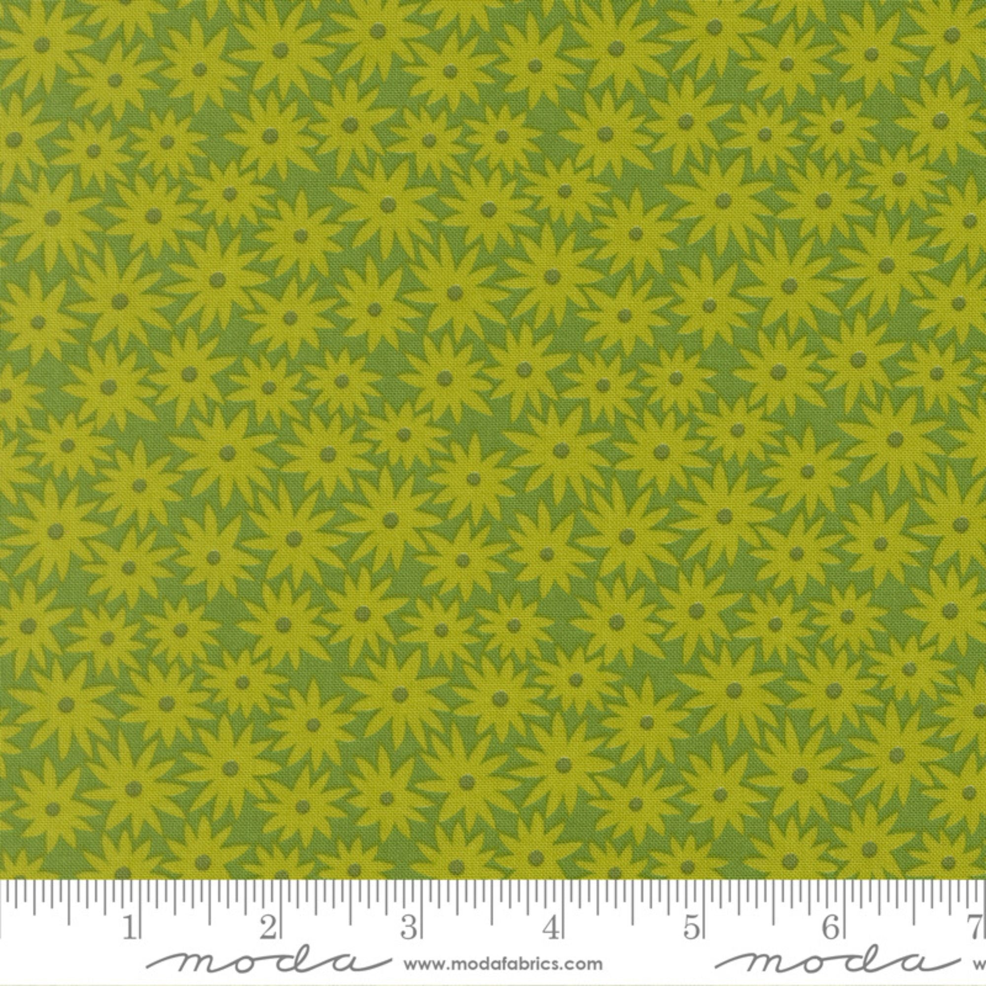 Scenery by Elizabeth Hartman Sedum Limeade for Moda Fabrics 51270 14 RULER