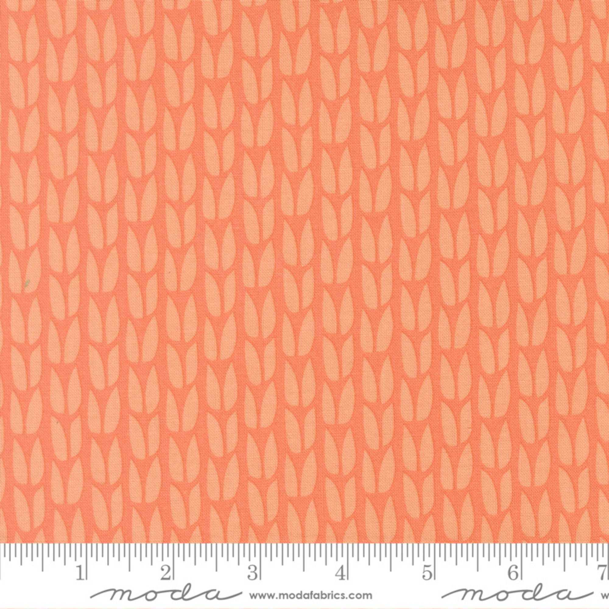 Scenery by Elizabeth Hartman Sprout Coral for Moda Fabrics 51272 19 RULER