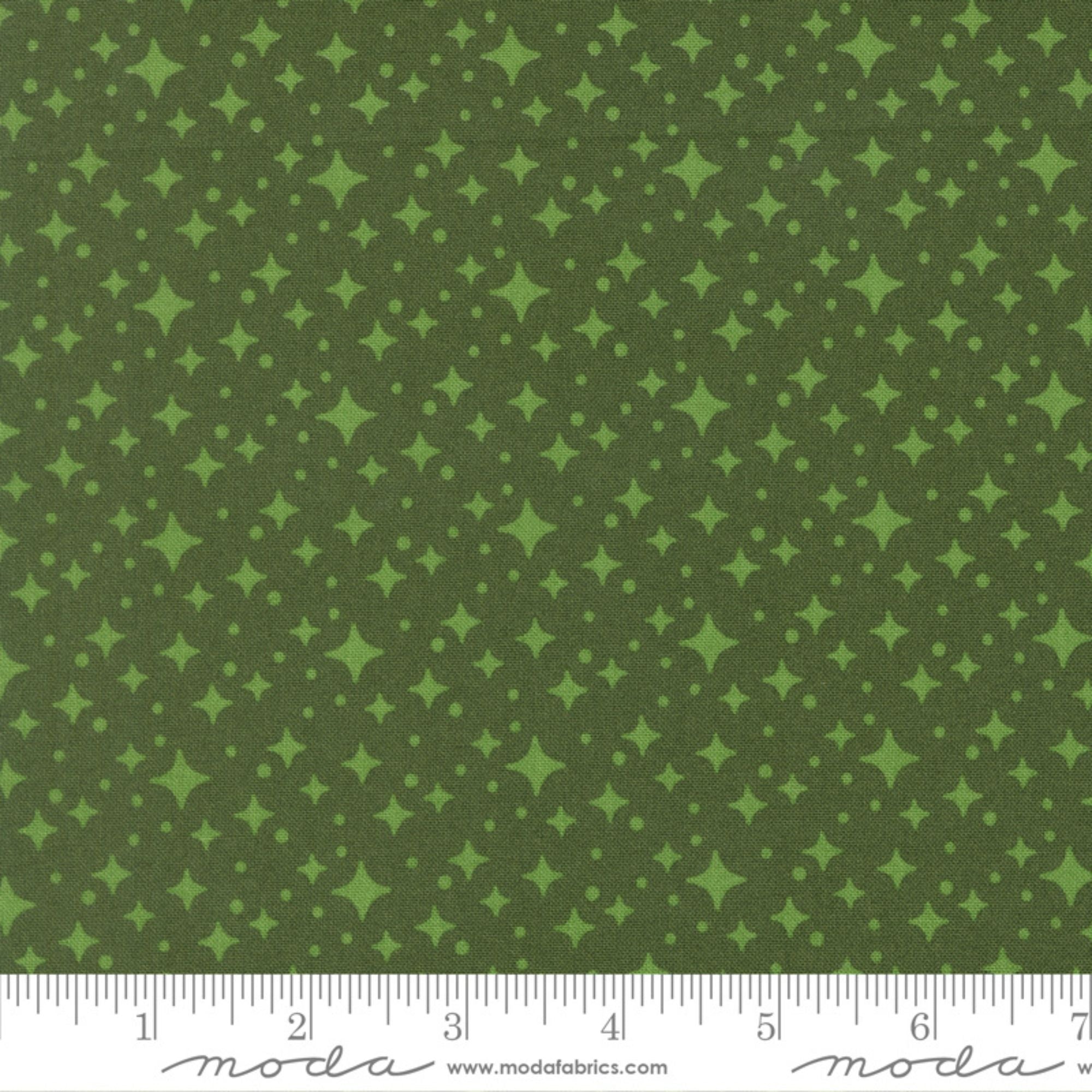 Scenery by Elizabeth Hartman Starlight Cyprus for Moda Fabrics 51274 14 RULER