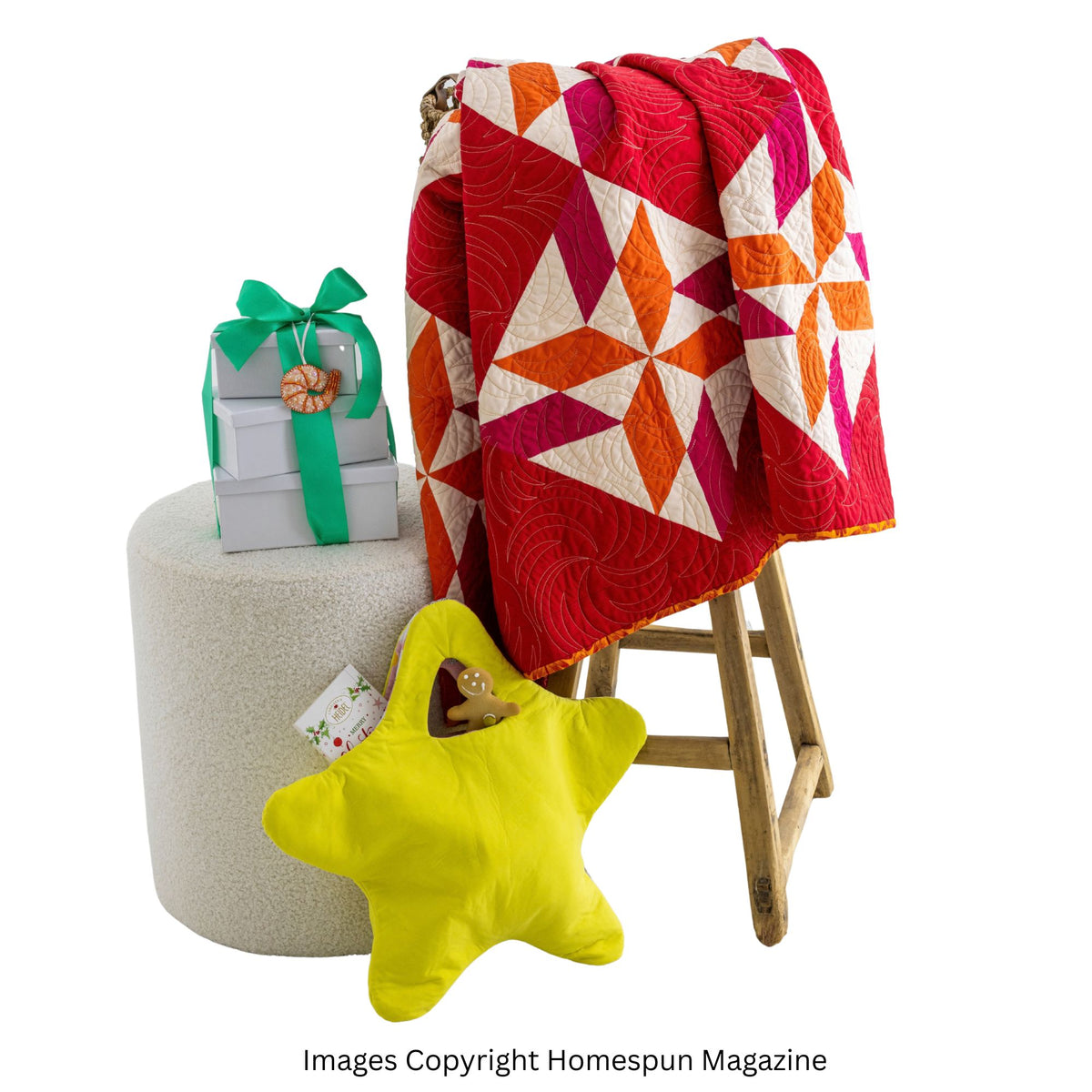 Spinifex by Catherine King Quilt Kit | Homespun Magazine