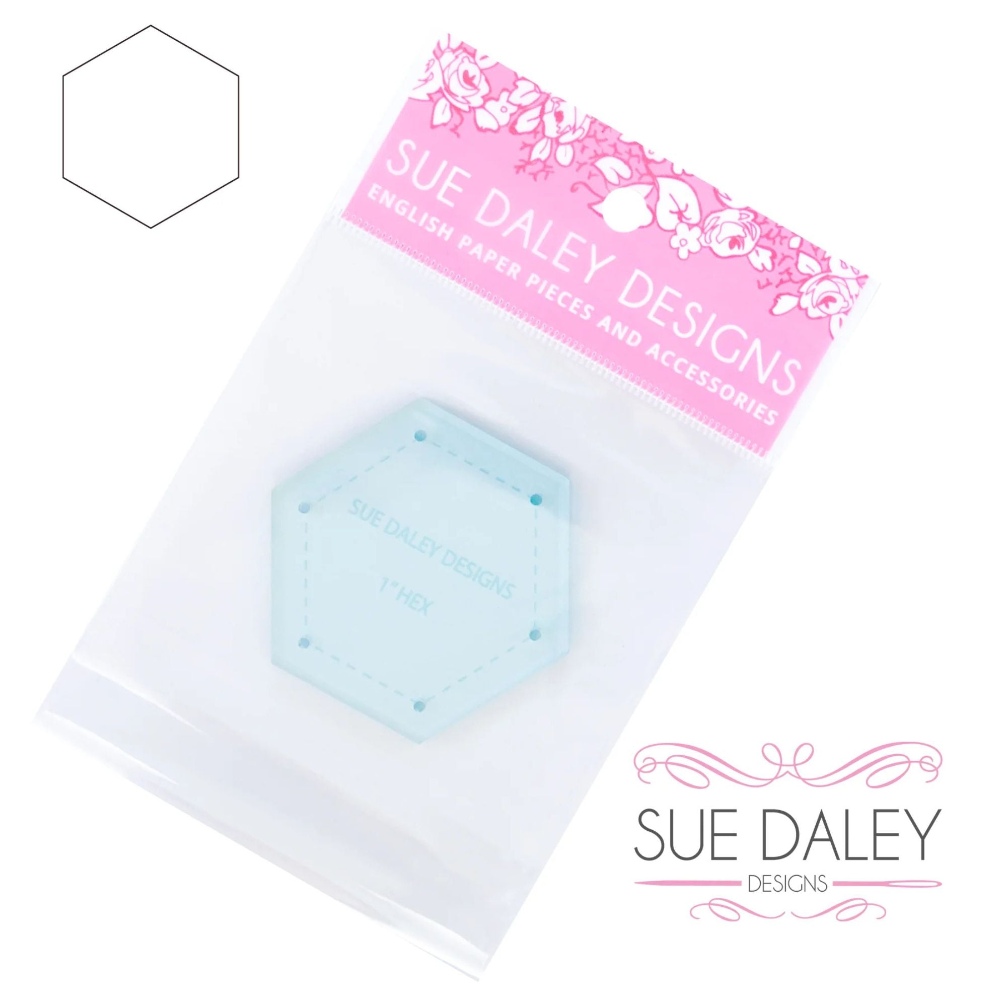 Sue Daley 1 inch Acrylic Template