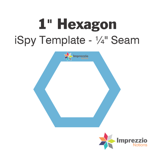 Imprezzio: English Paper Piecing Hexagons 1 Inch