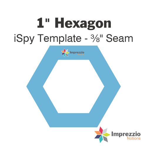 Imprezzio: English Paper Piecing Hexagons 1 Inch