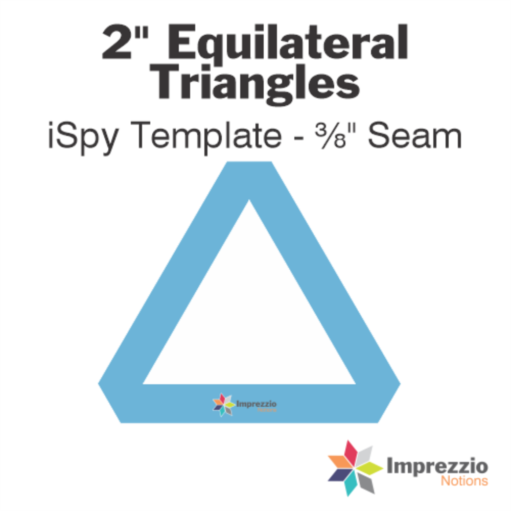 Imprezzio: English Paper Piecing Equilateral Triangles 2 Inch