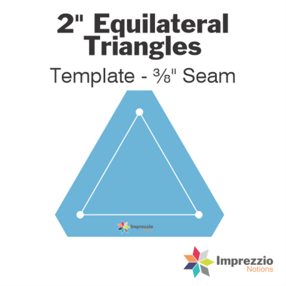 Imprezzio: English Paper Piecing Equilateral Triangles 2 Inch