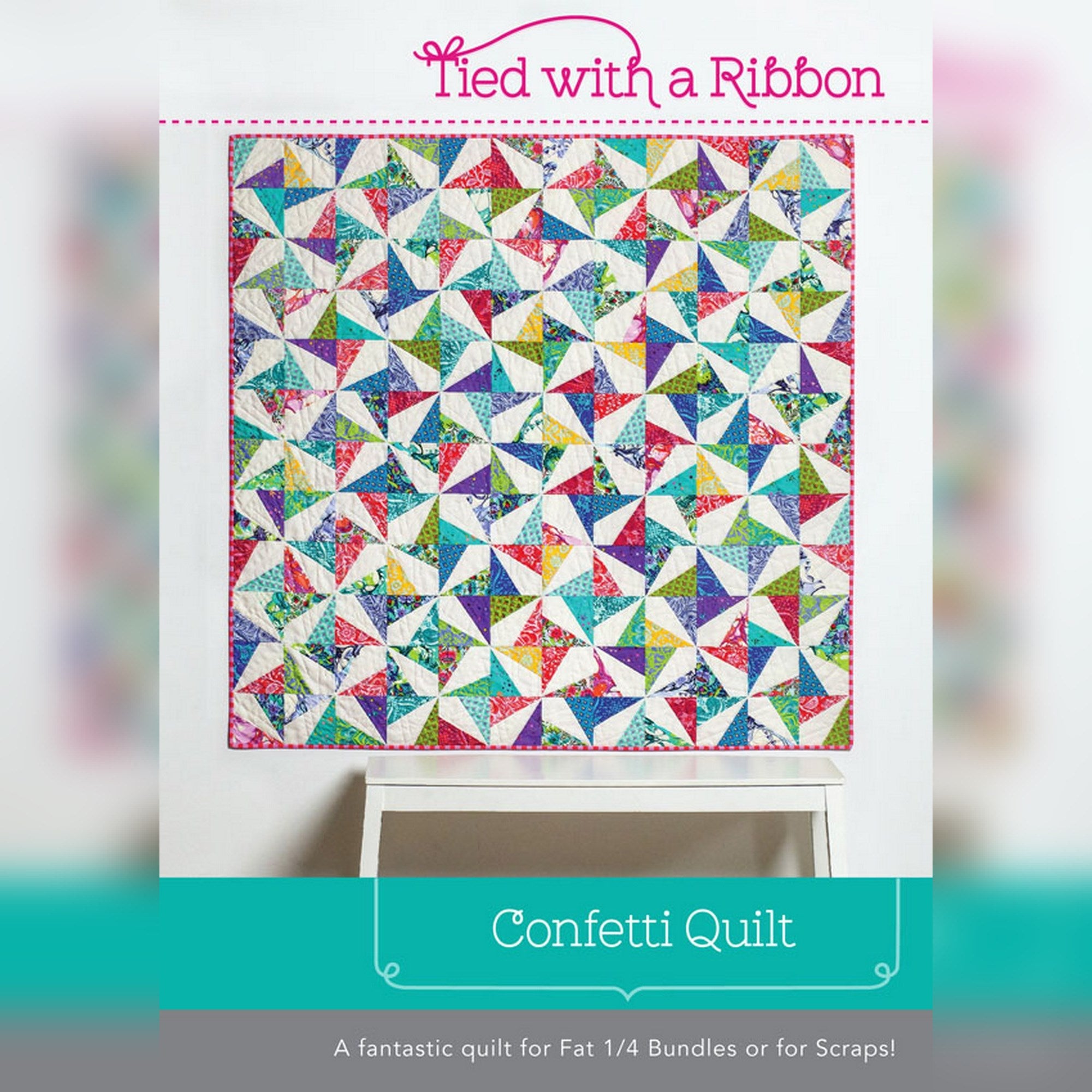 Tied with a Ribbon Quilt Pattern: Confetti