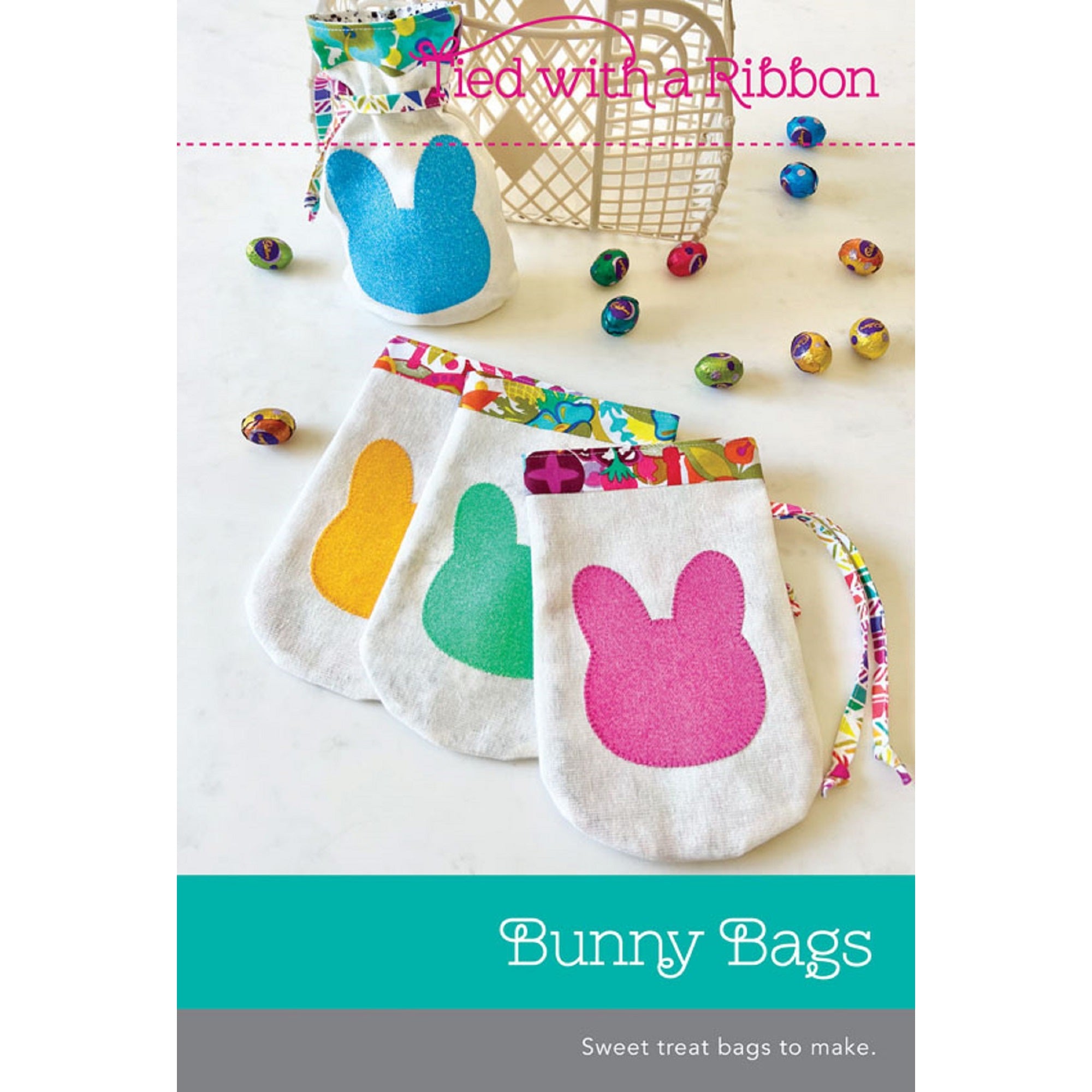 Tied with a Ribbon Pattern: Bunny Bags Creative Card