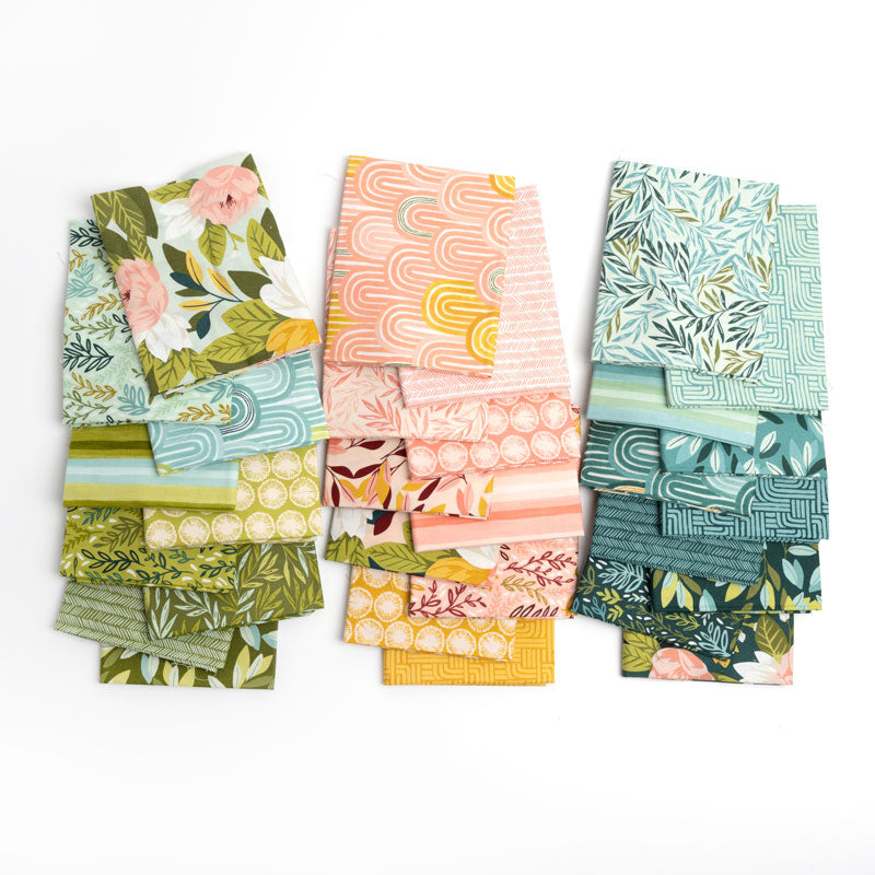 MODA Fat Quarter Bundle: Willow by 1Canoe2 6930 AB 29 skus