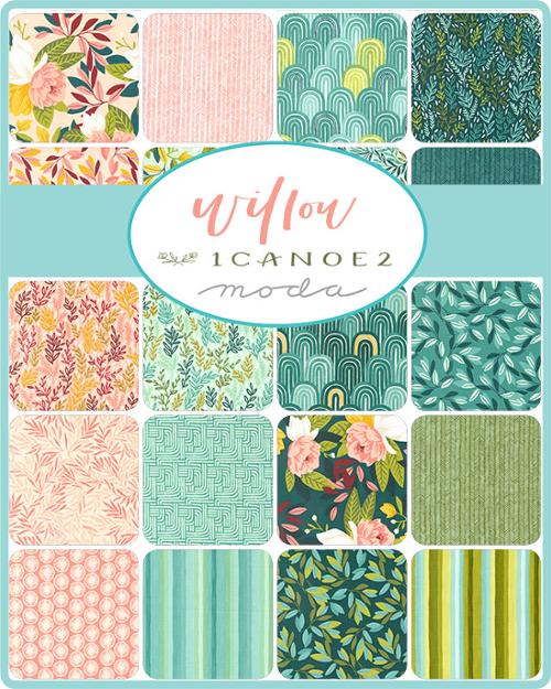 MODA Fat Quarter Bundle: Willow by 1Canoe2 6930 AB 29 skus