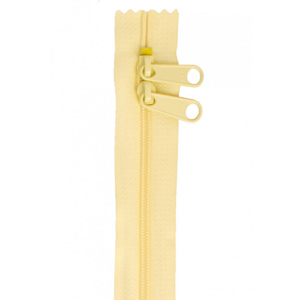 ByAnnie: Handbag Zipper 30in Double Sided Butter Cream