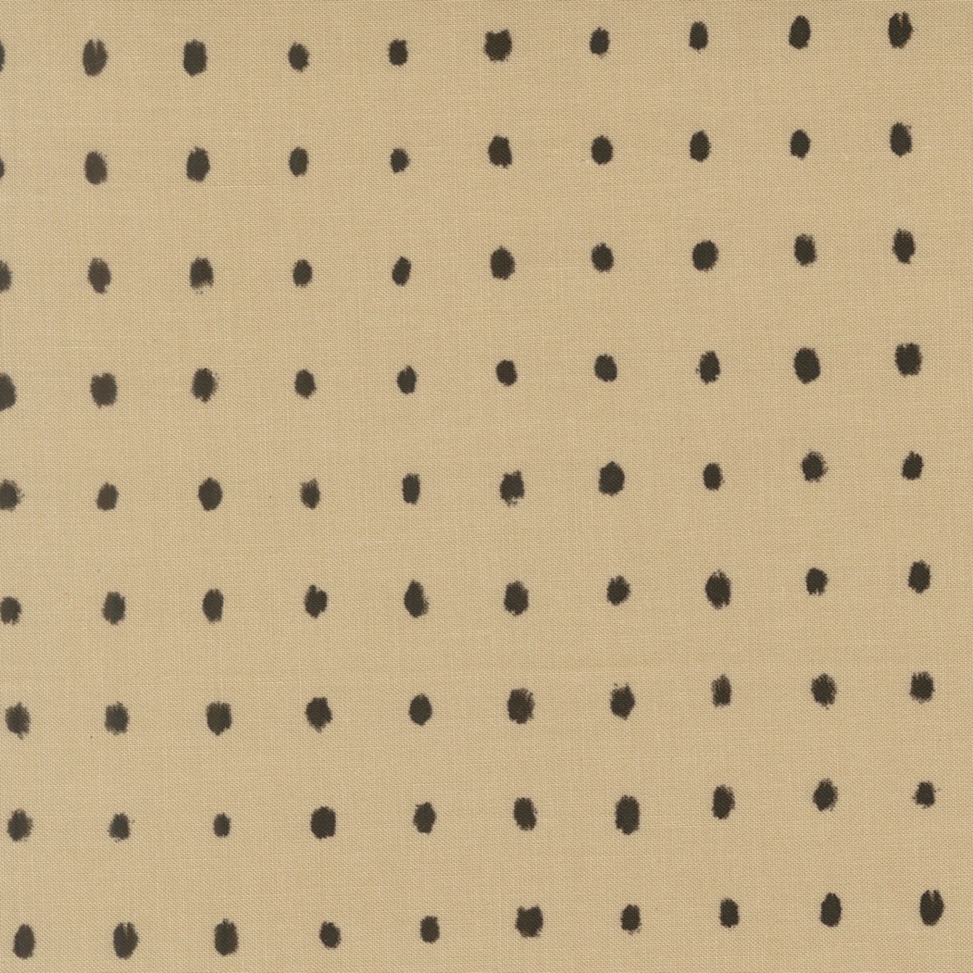 Zen Chic Mira Pure Dots Tan for Moda Fabrics 11675 17