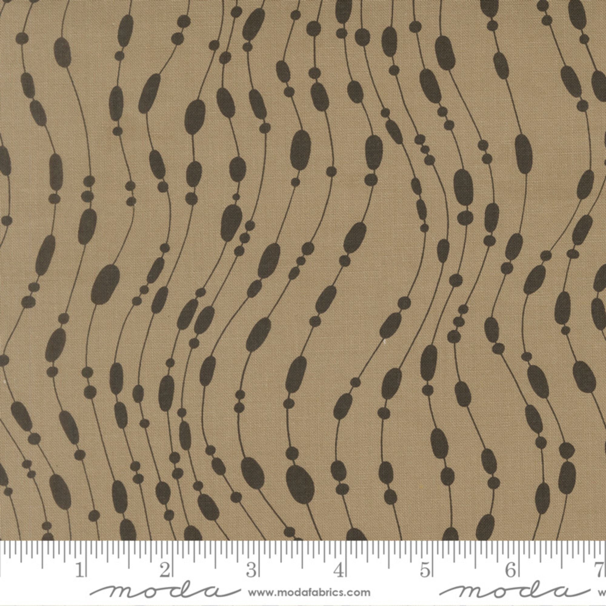 Zen Chic Mira Whisper Taupe for Moda Fabrics 11673 16 RULER
