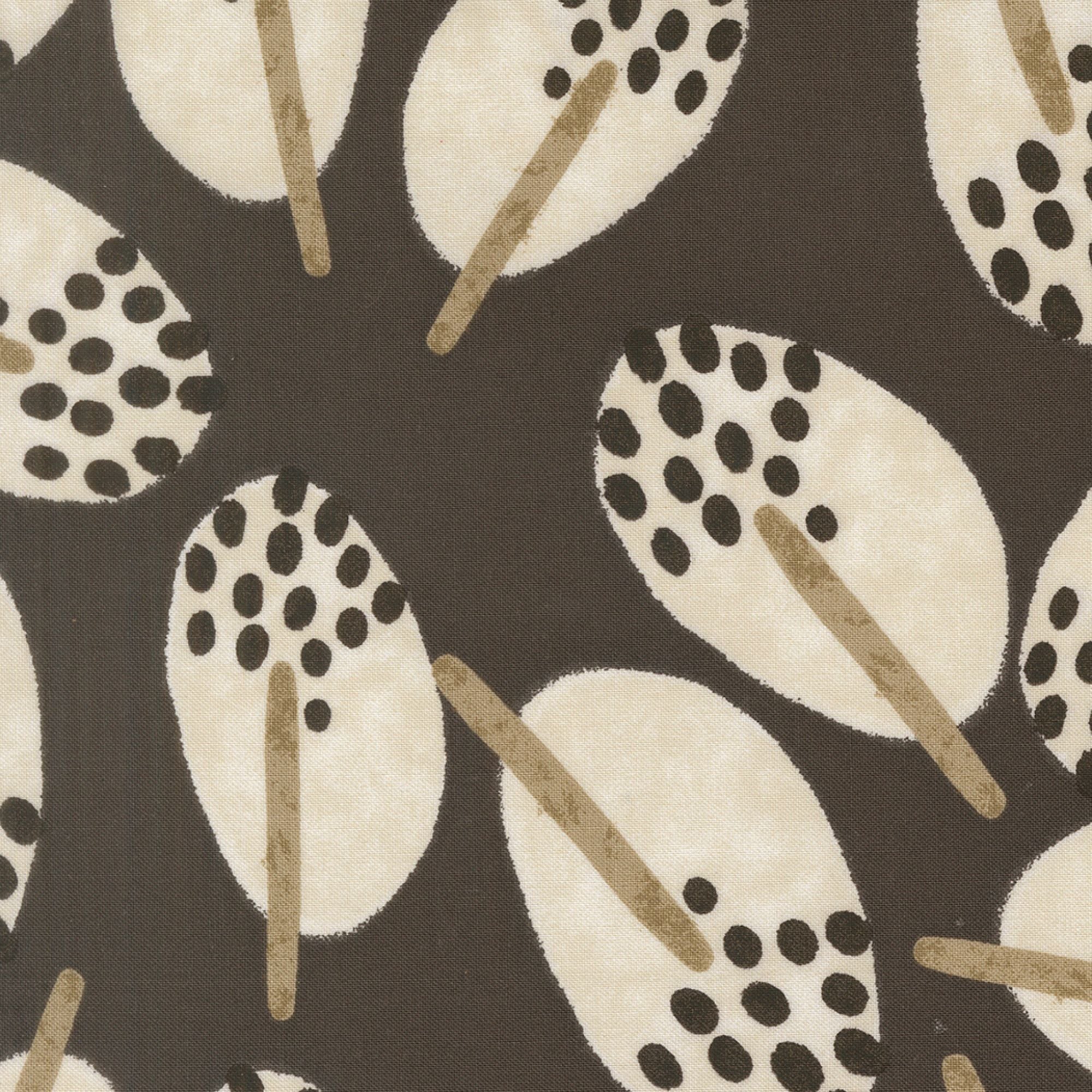 Zen Chic Mira Stillness Charcoal for Moda Fabrics 11670 14