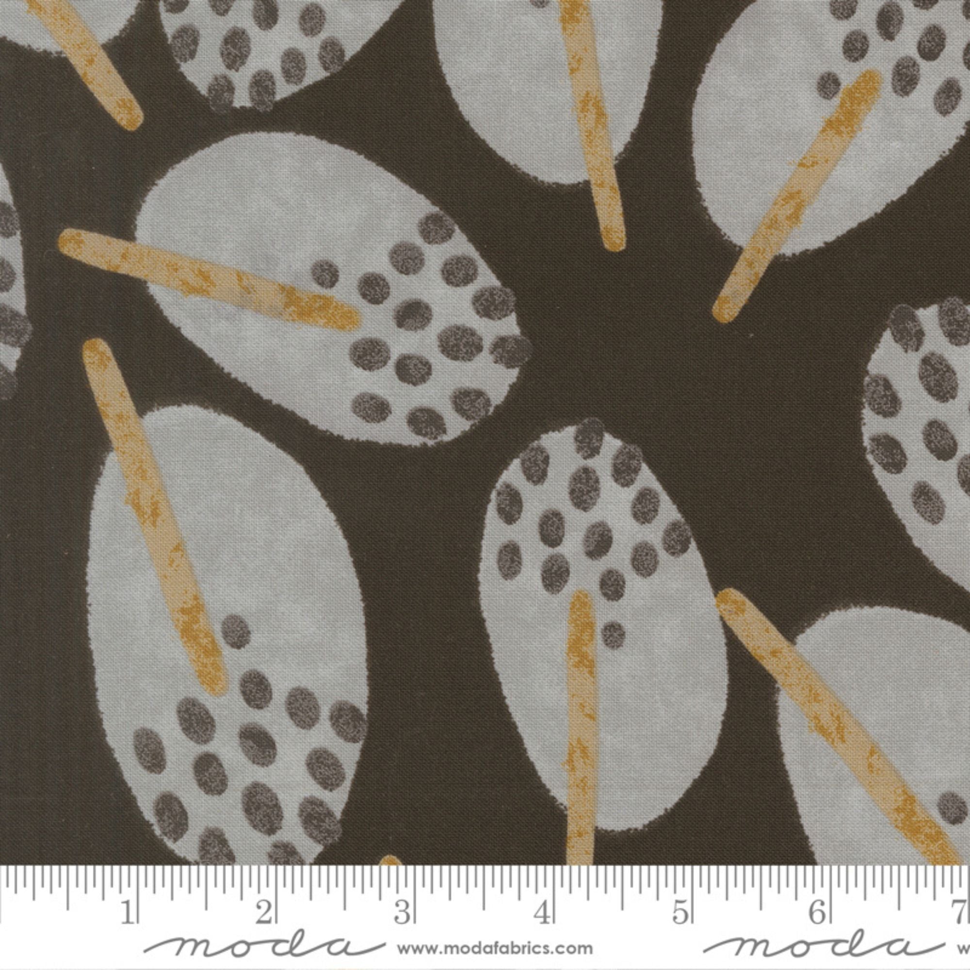 Zen Chic Mira Stillness Onyx for Moda Fabrics 11670 15 RULER