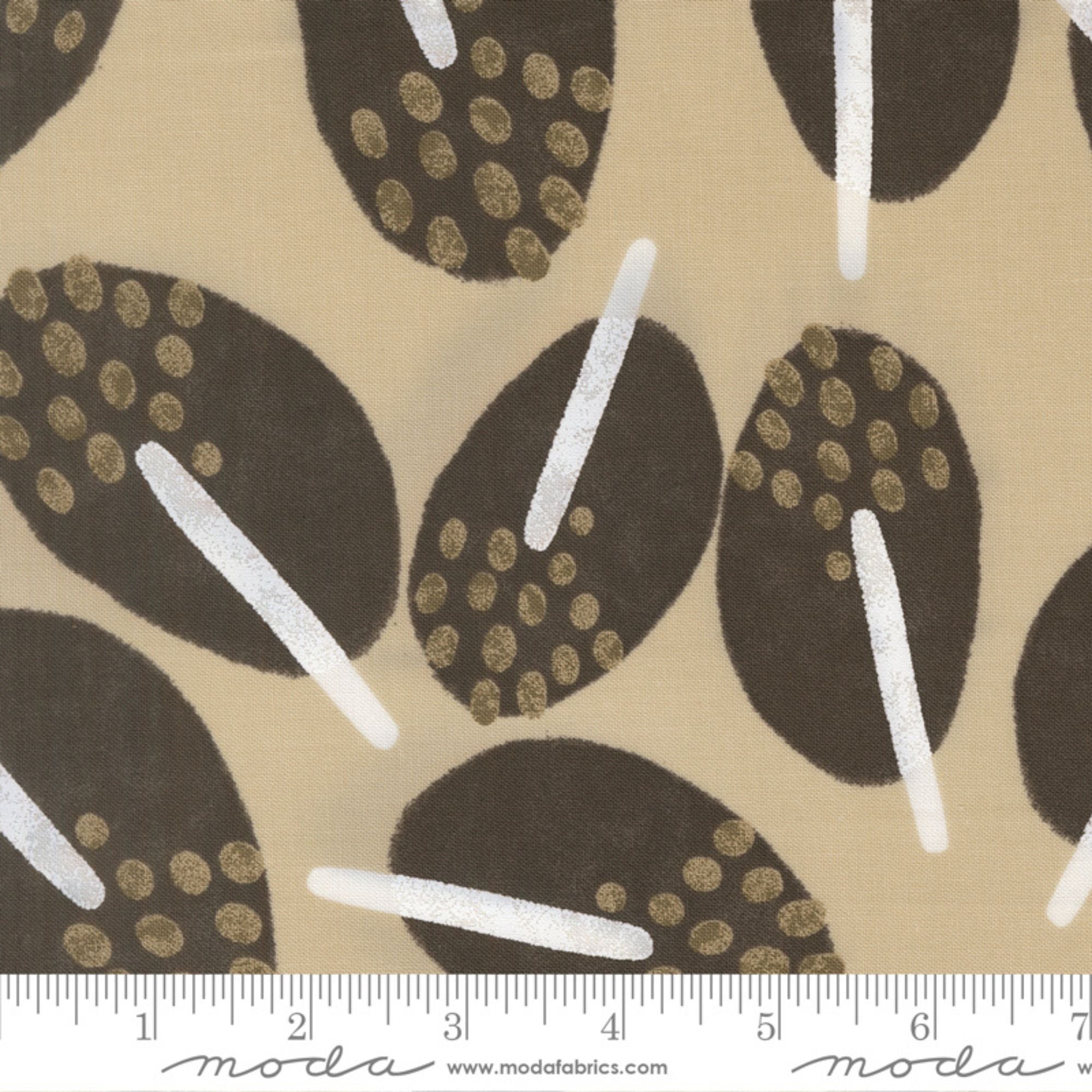 Zen Chic Mira Stillness Tan for Moda Fabrics 11670 17 RULER