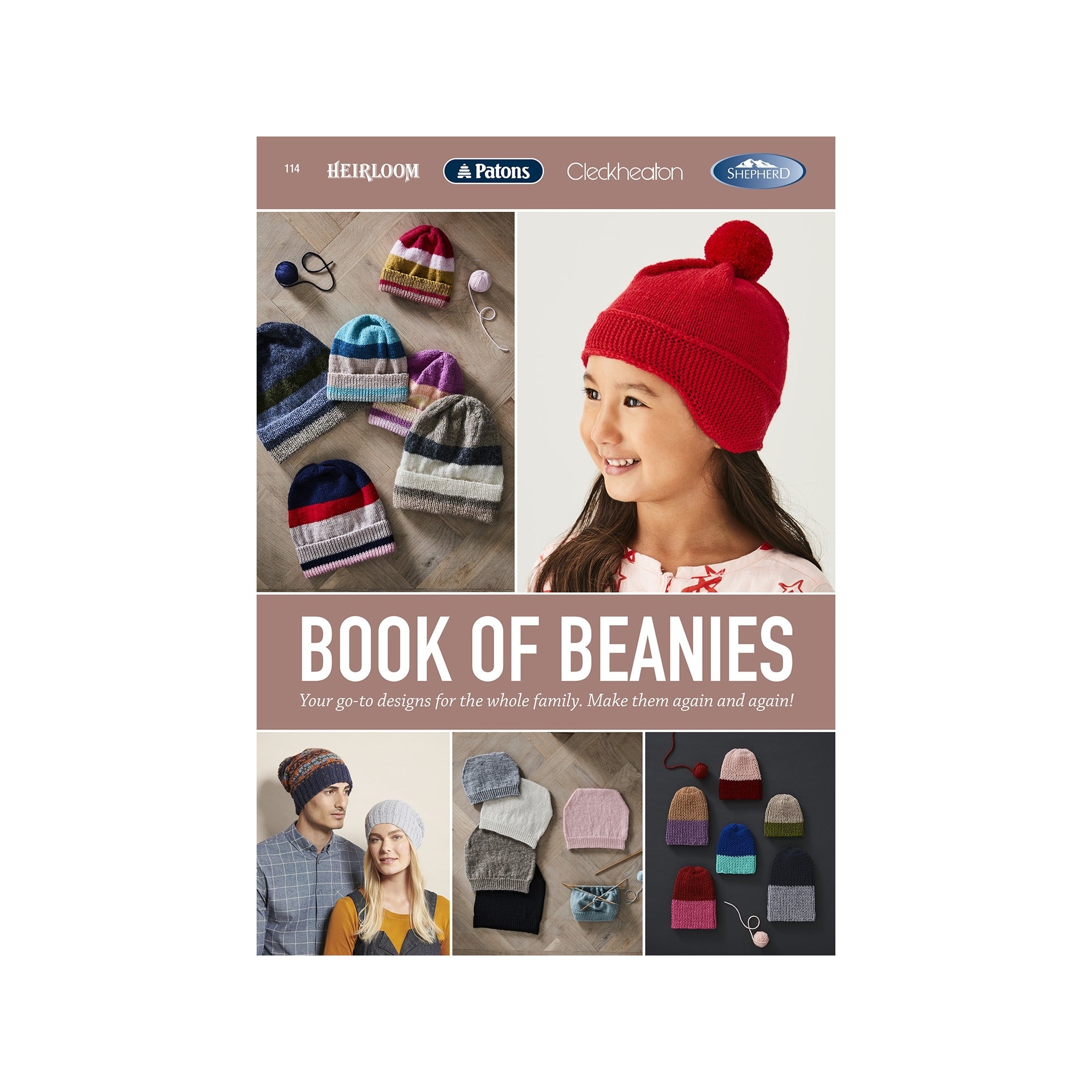Book of Beanies Knitting Patterns 114