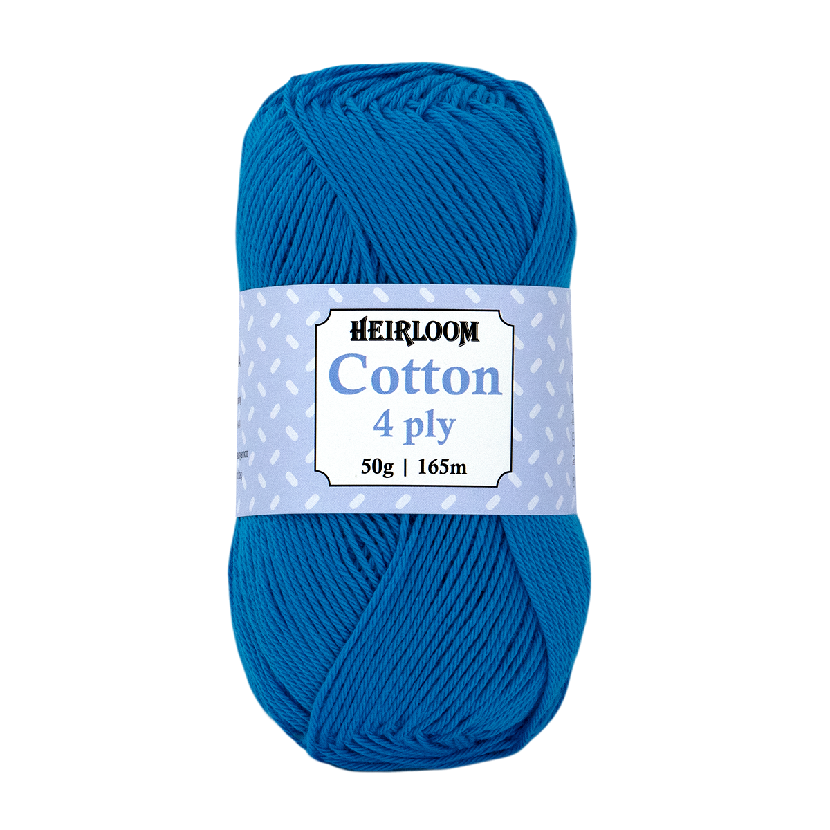 Heirloom Cotton 4 Ply Yarn Coastal Blue